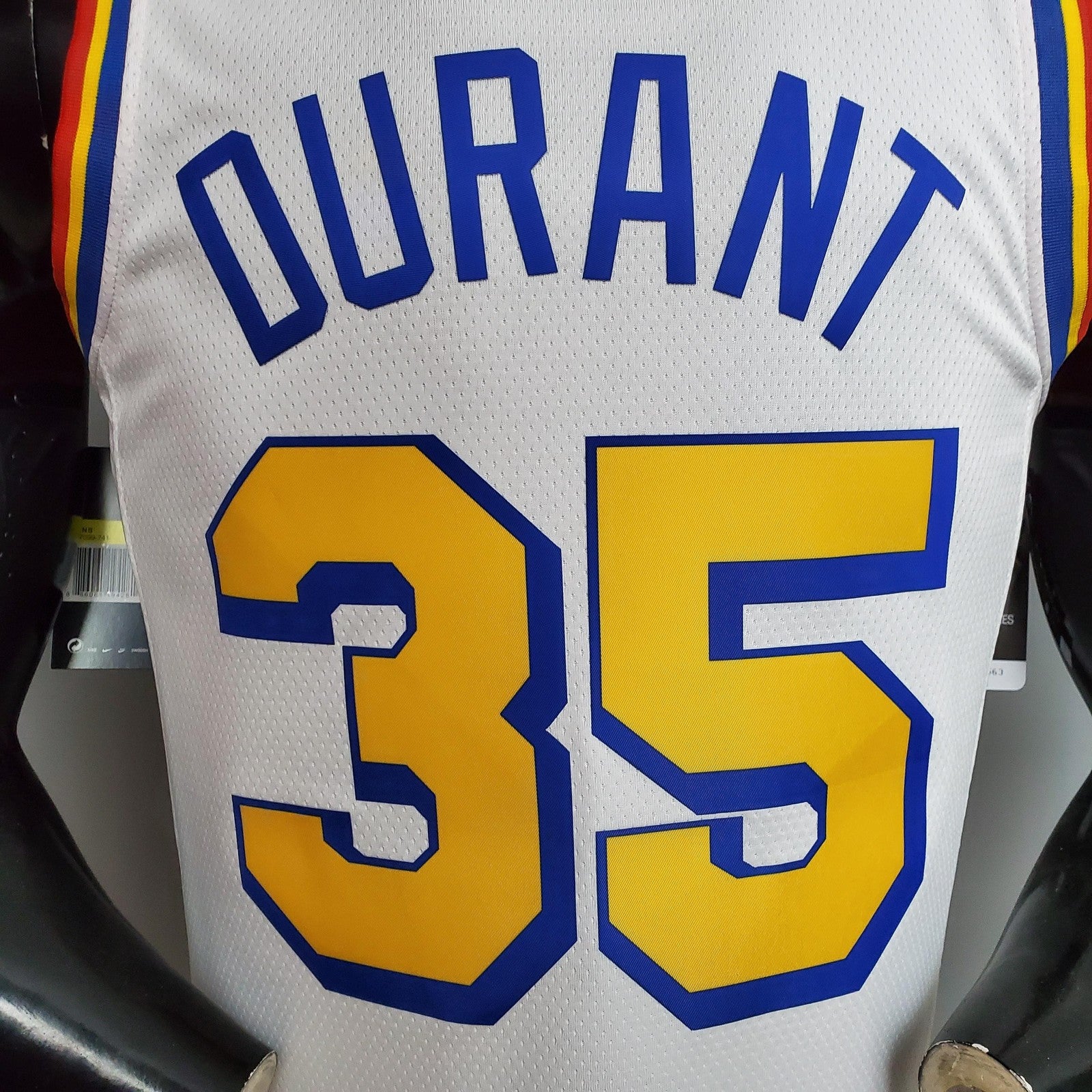 Warriors San Francisco Durant#35 White