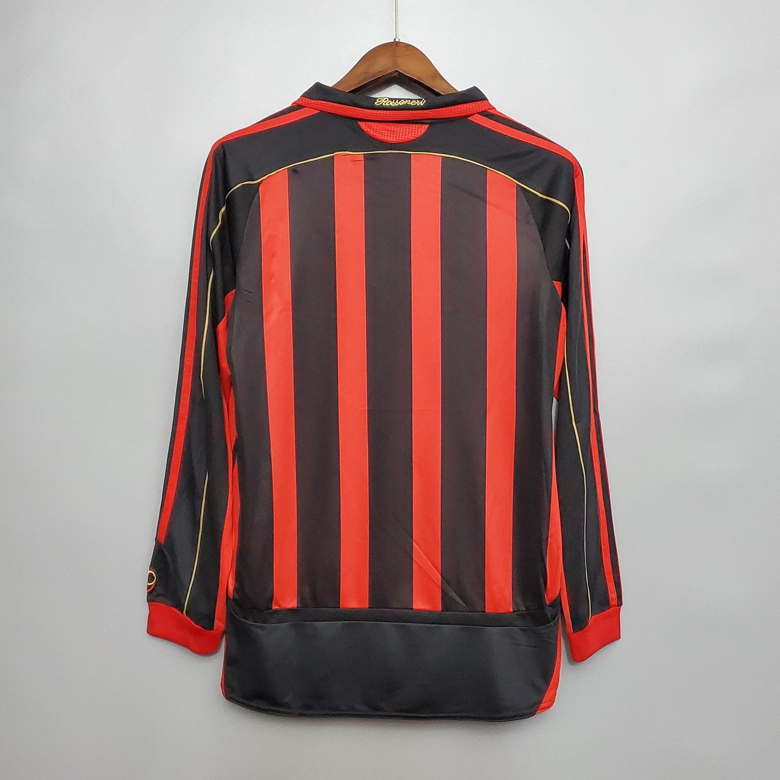 Retro Ac Milan Long Sleeve Home
