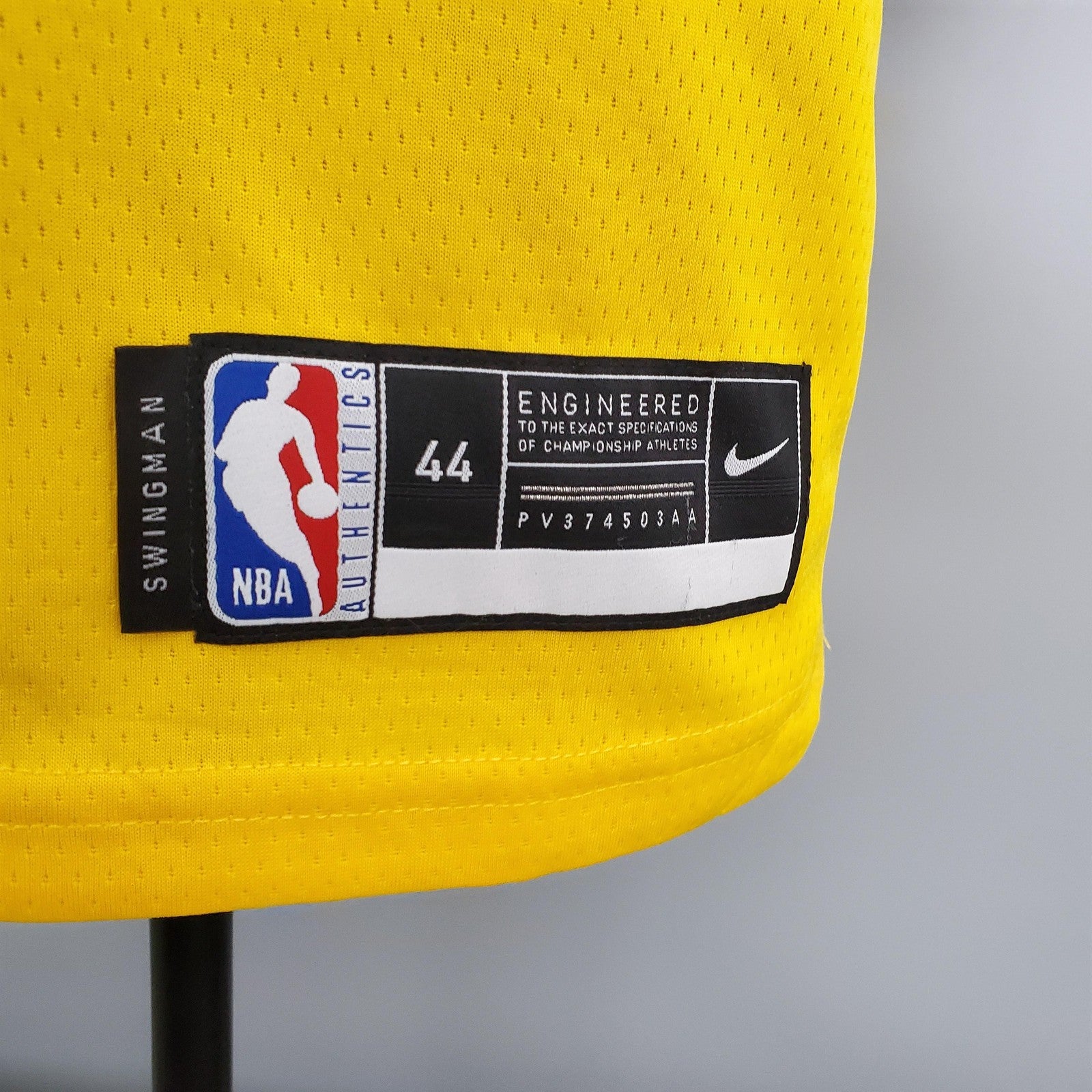 Lakers Howard#39 Crew Neck Yellow Nba Jersey