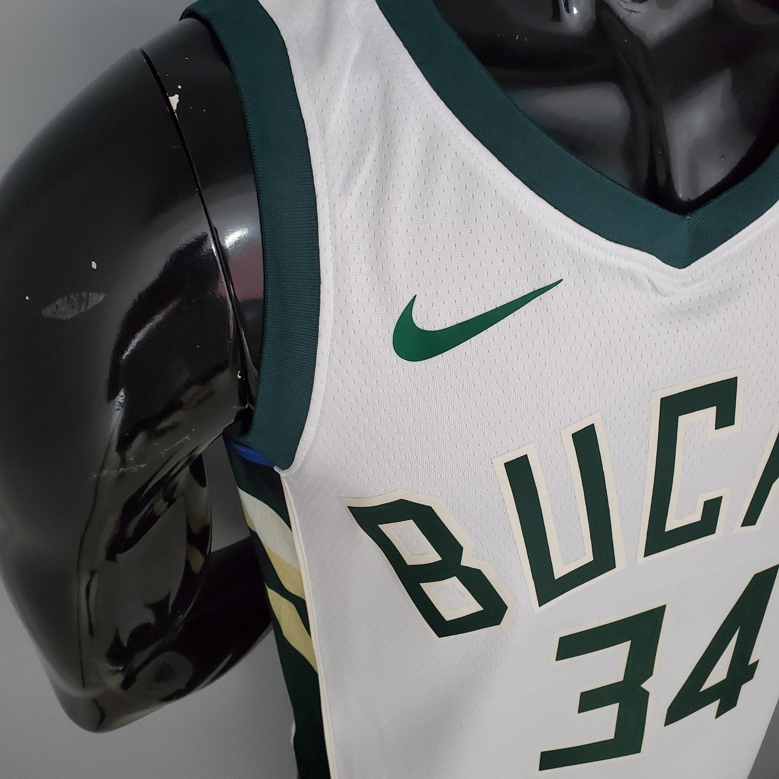 2021 Antetokounmpo #34 Bucks Home White Nba Jersey