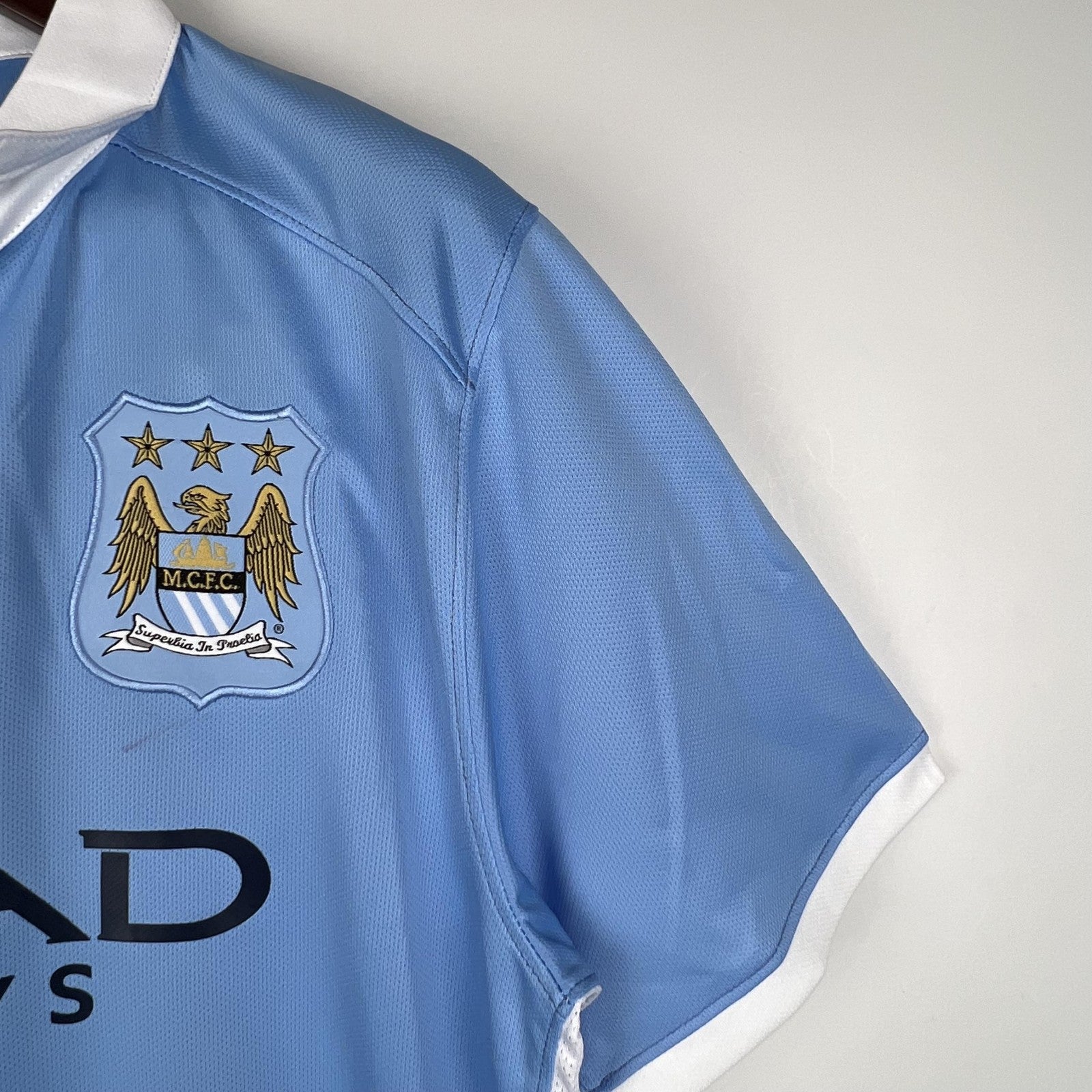 Retro Manchester City 15 16 Home