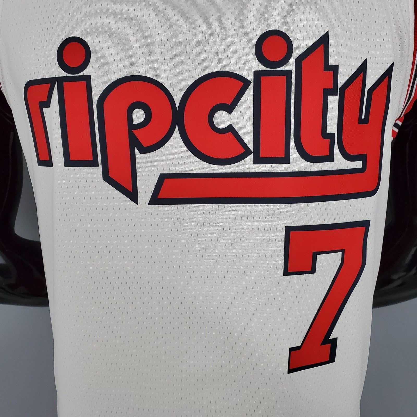 Roy#7 Portland Trail Blazers Beige Nba Jersey