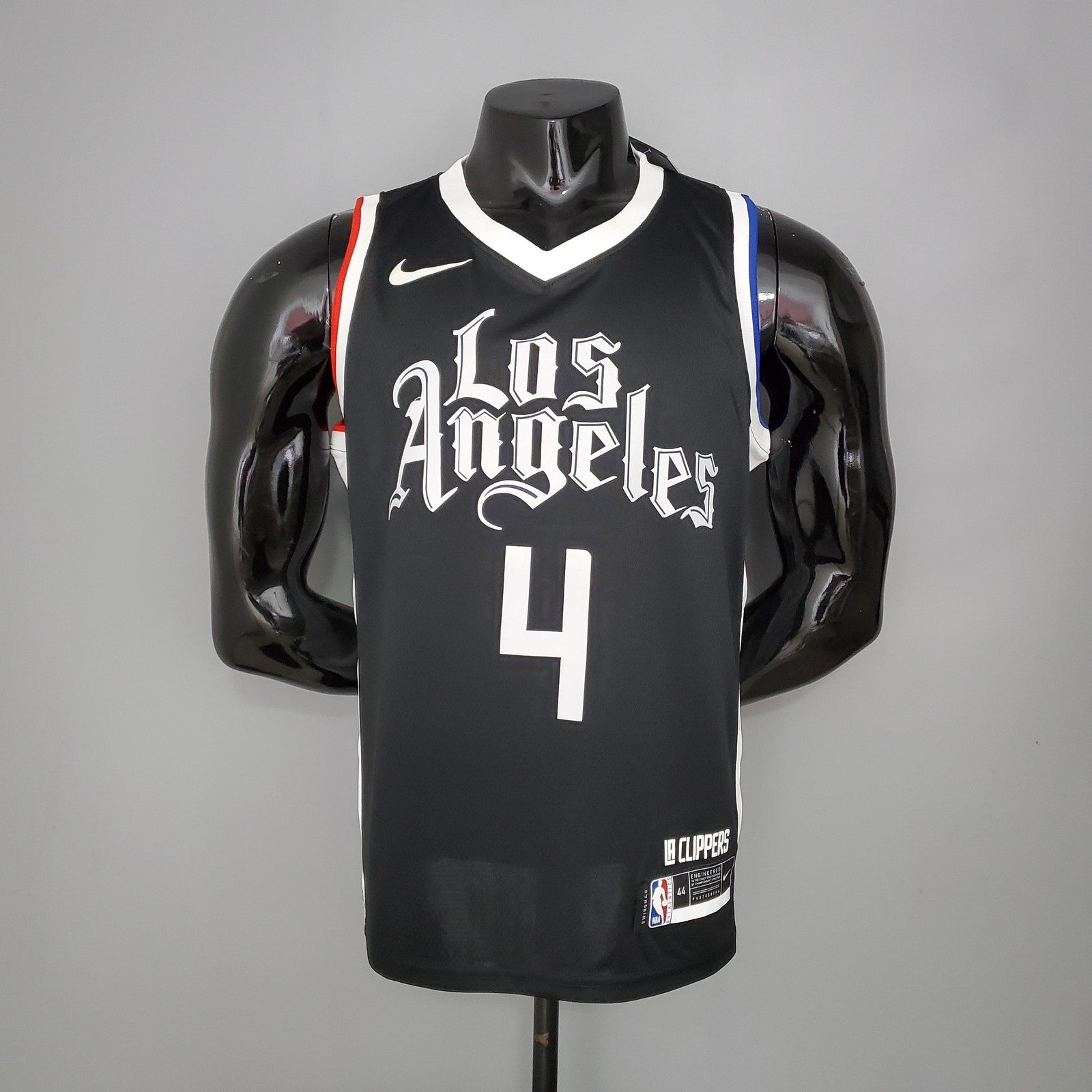 Rondo#4 Los Angeles Clippers Black Nba Jersey