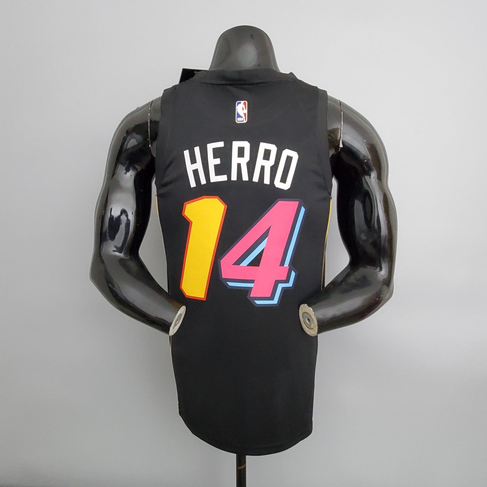 2022 Season Heat Team Herro #14 City Edition Black Nba Jersey