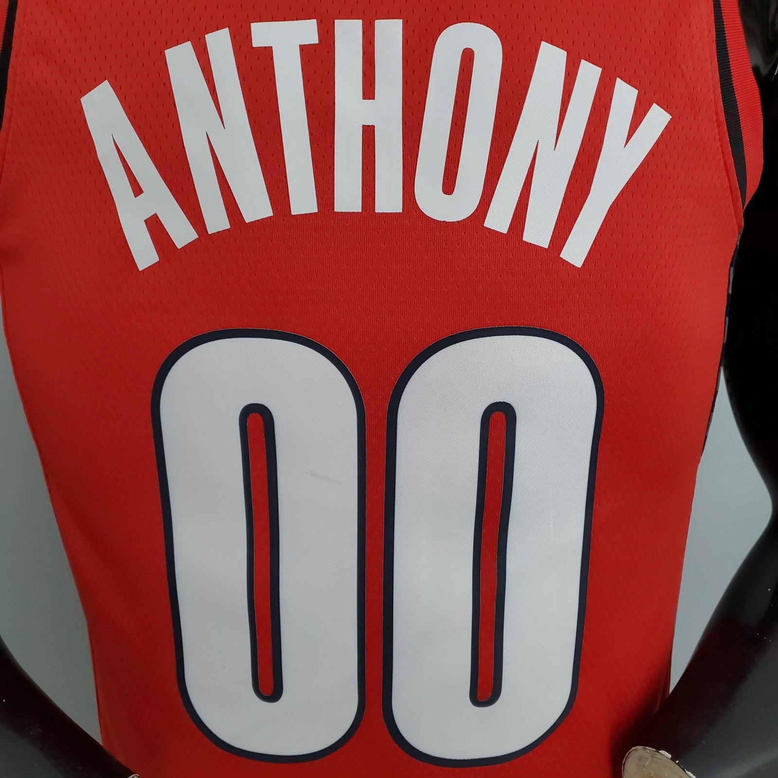 Portland Trail Blazers Anthony #00 (jordan Style) Red Nba Jersey