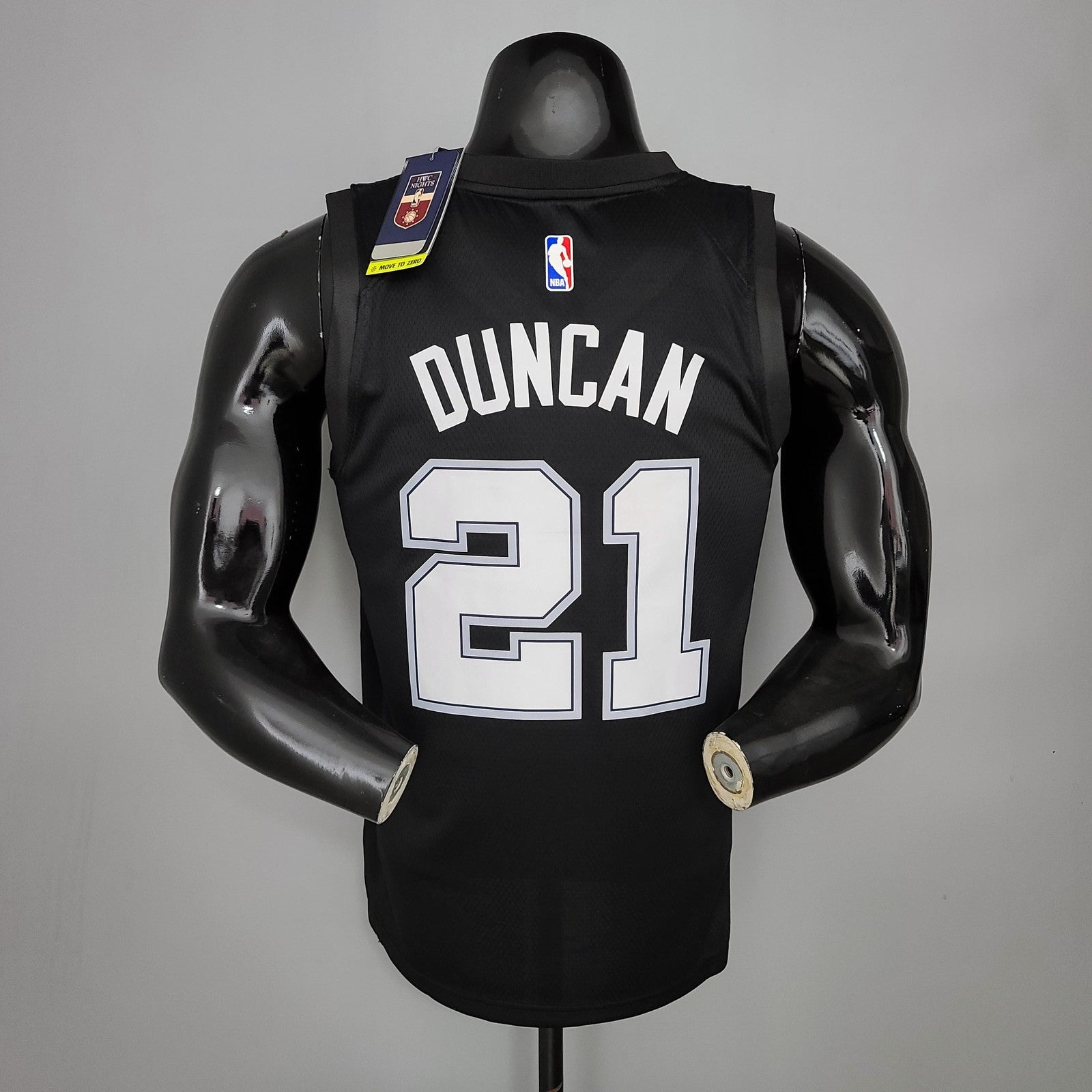 New Duncan#21 Season Spurs City Edition Black Nba Jersey
