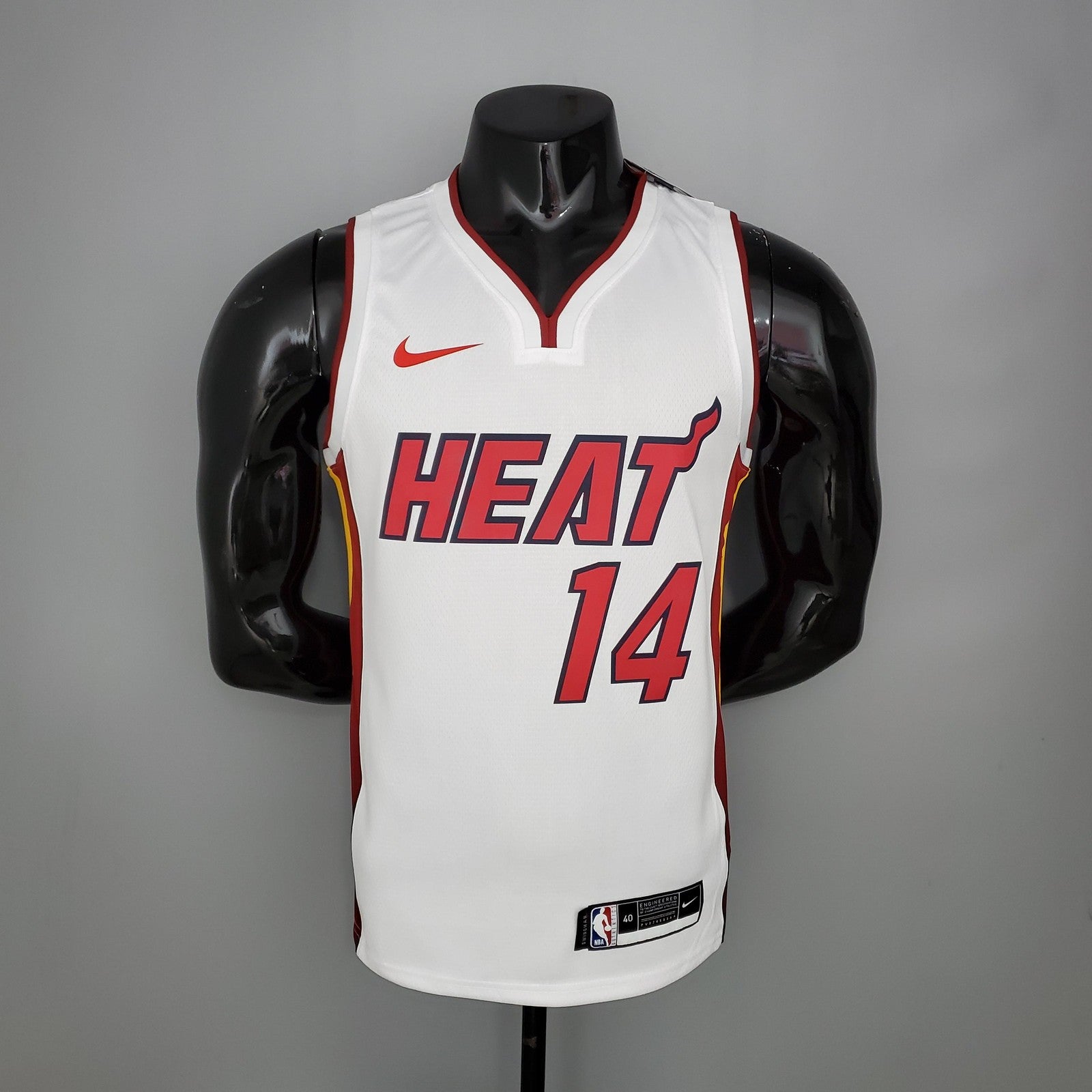 Miami Heat Herro#14 White Nba Jersey