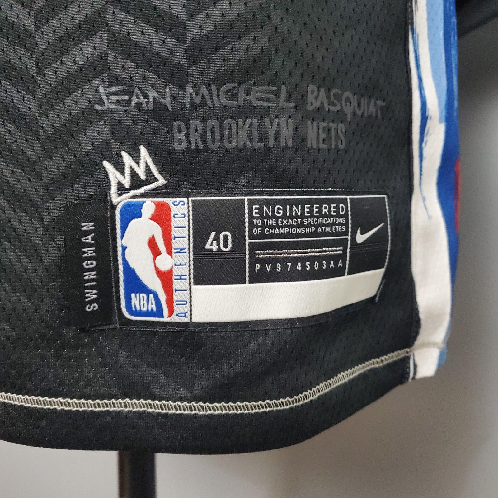 New Brooklyn Nets Durant#7 City Edition Black 2