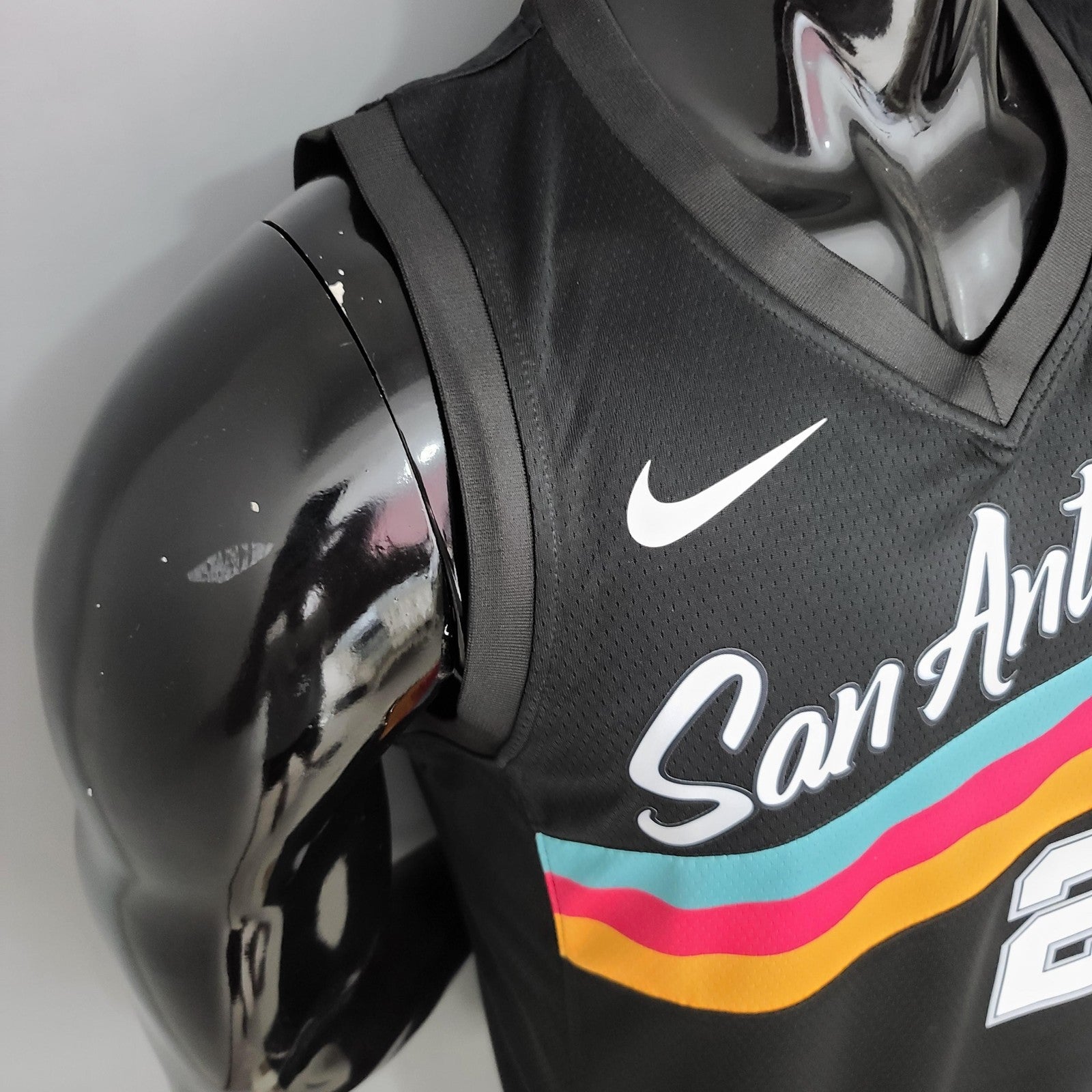 New Duncan#21 Season Spurs City Edition Black Nba Jersey