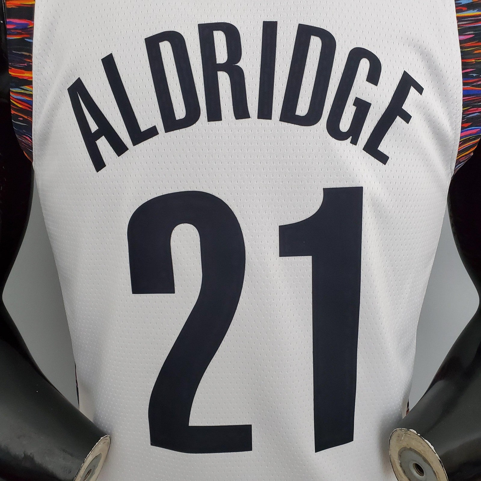 Brooklyn#21 Brooklyn Nets City Version White Nba Jersey