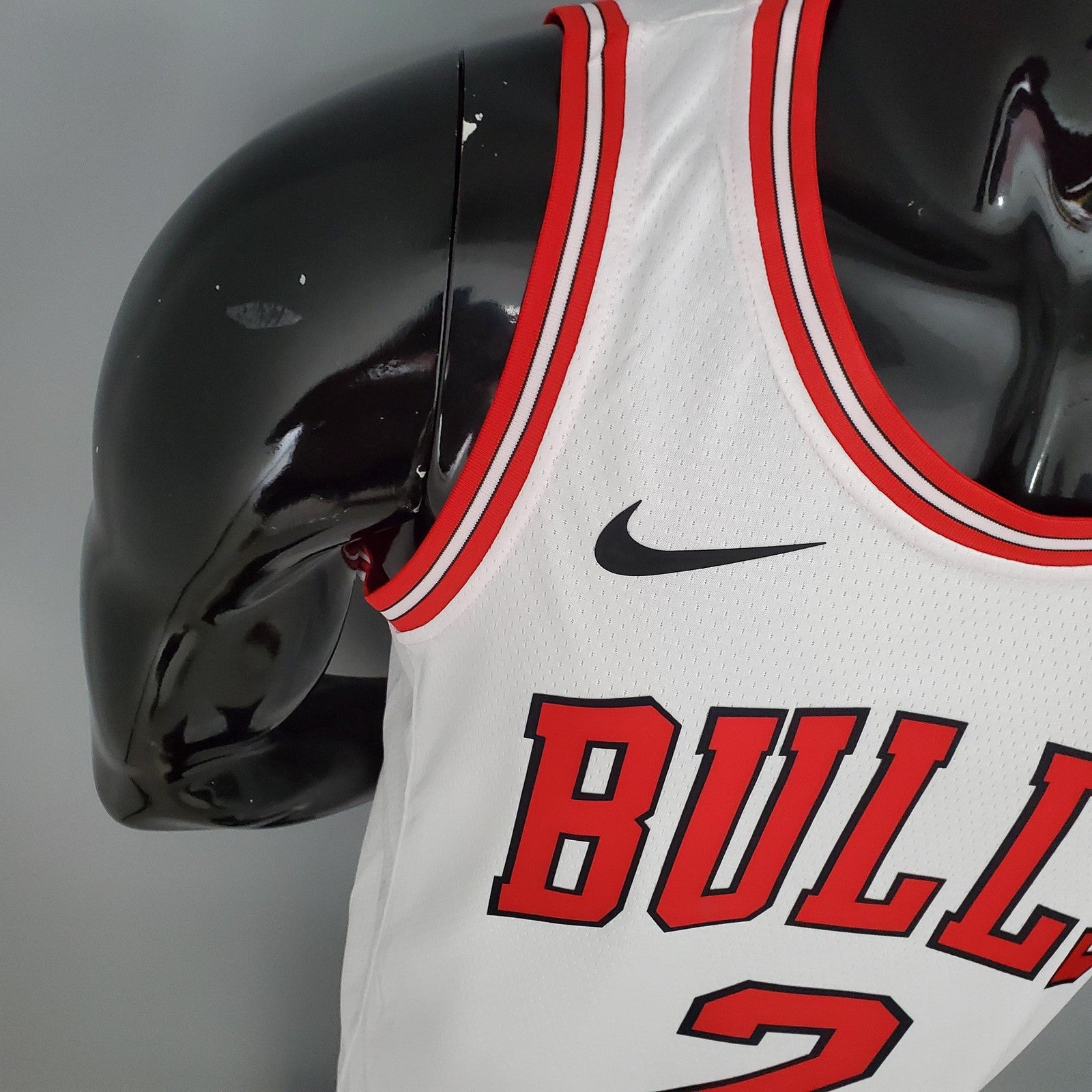 Ball#2 Chicago Bulls White Nba Jersey