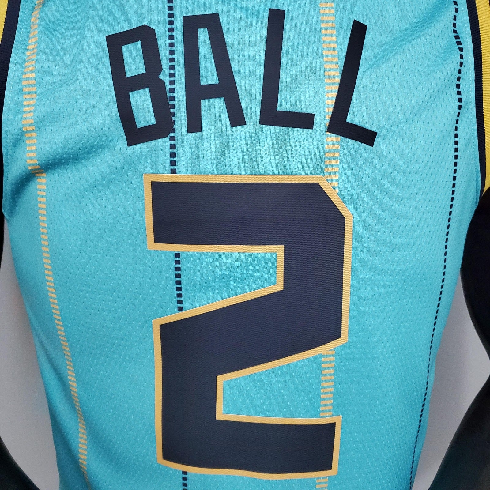 New Hornets Ball#2 Green Nba Jersey