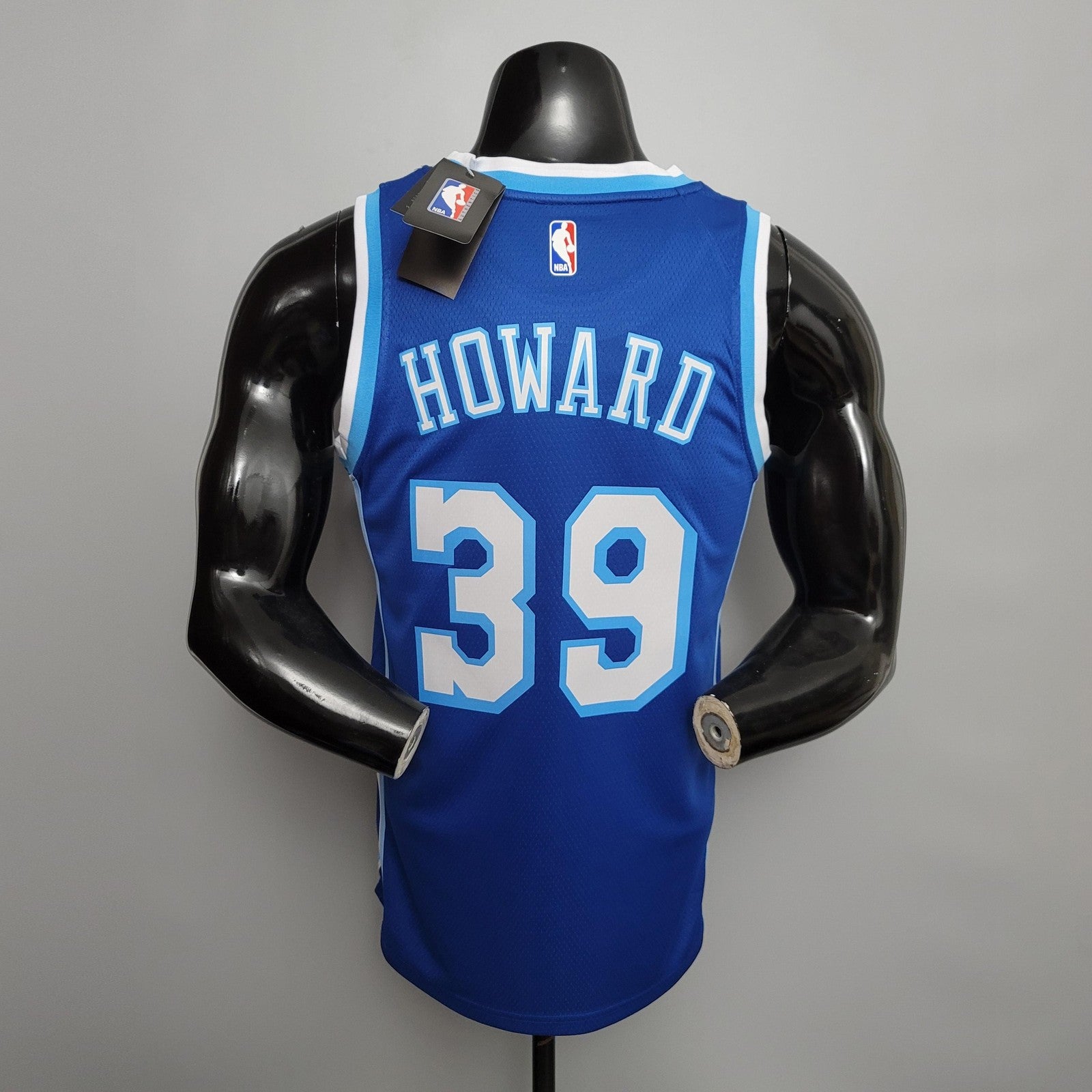 Retro Night Howard#39 Los Angeles Lakers Black Nba Jersey Nike Connect Recognition 2