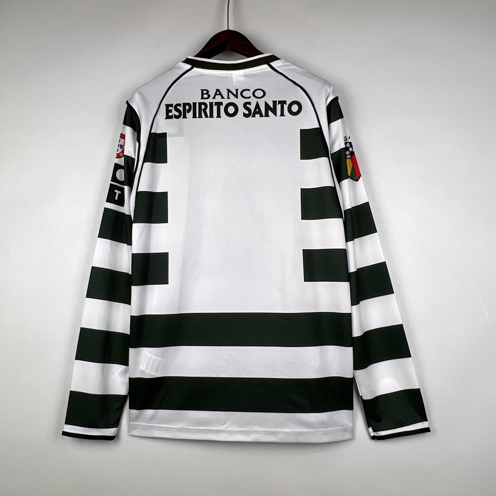 Retro Long Sleeve Sporting Lisbon Home