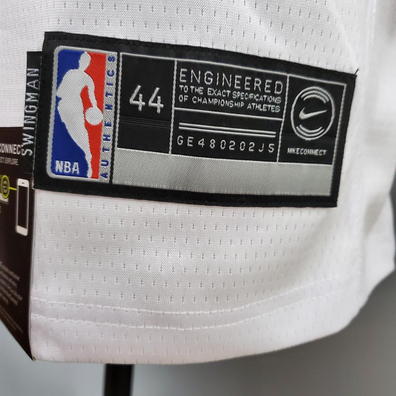 Kuzma #0 Lakers Round Neck White Nba Jersey Nike Connect Recognition
