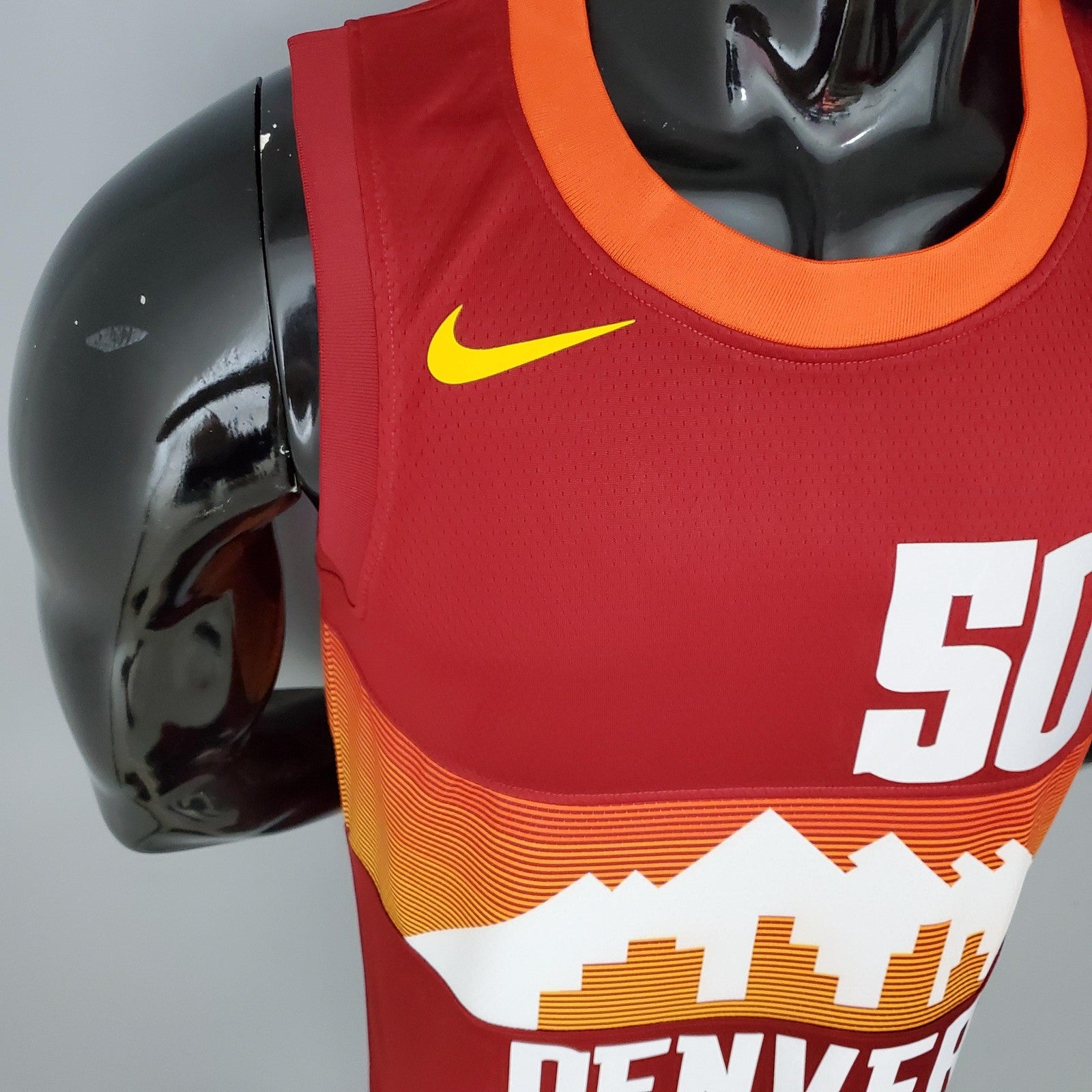 2021 Gordon#50 Nuggets City Edition Red Nba Jersey