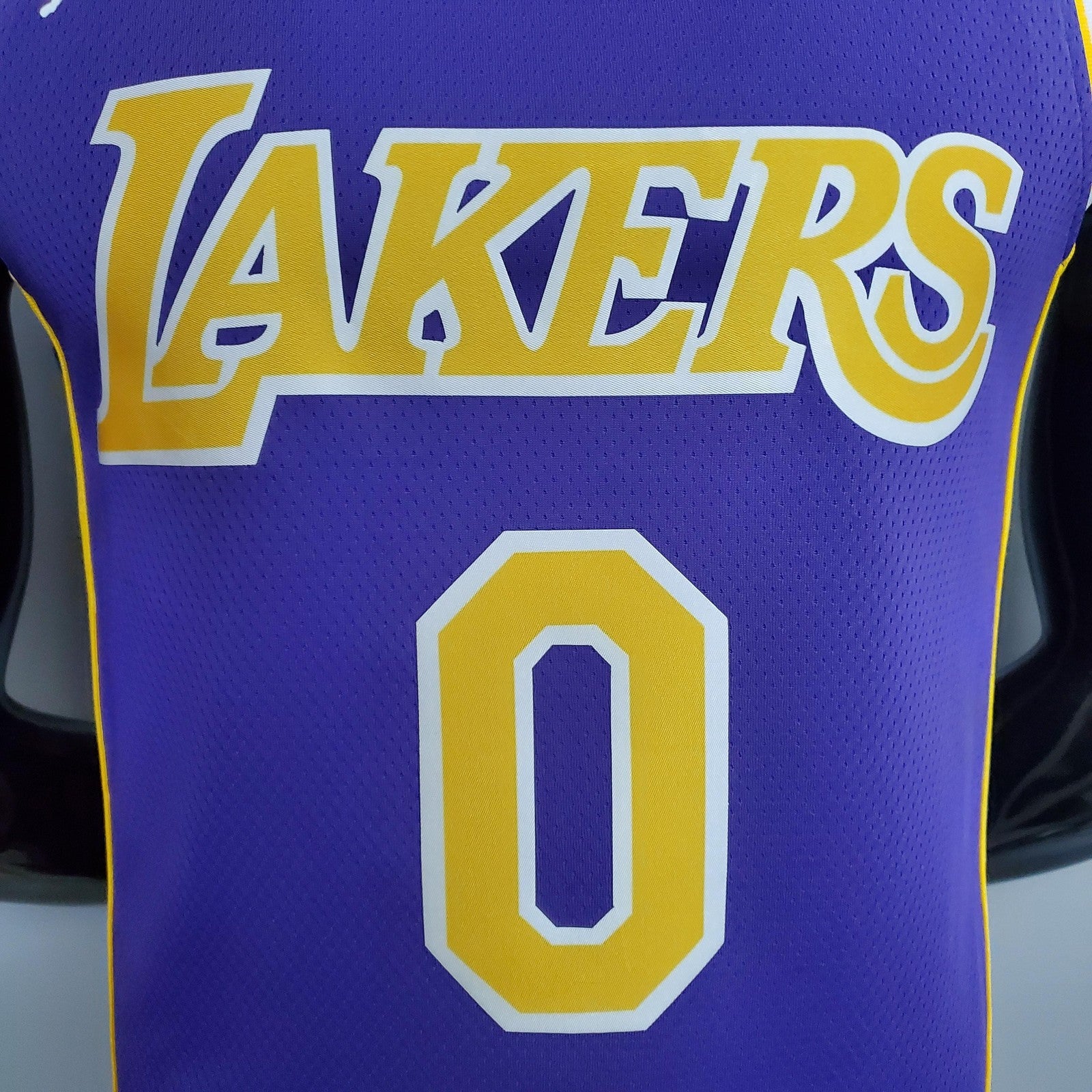 New Lakers Jordan Young #0 Theme Purple Round Neck