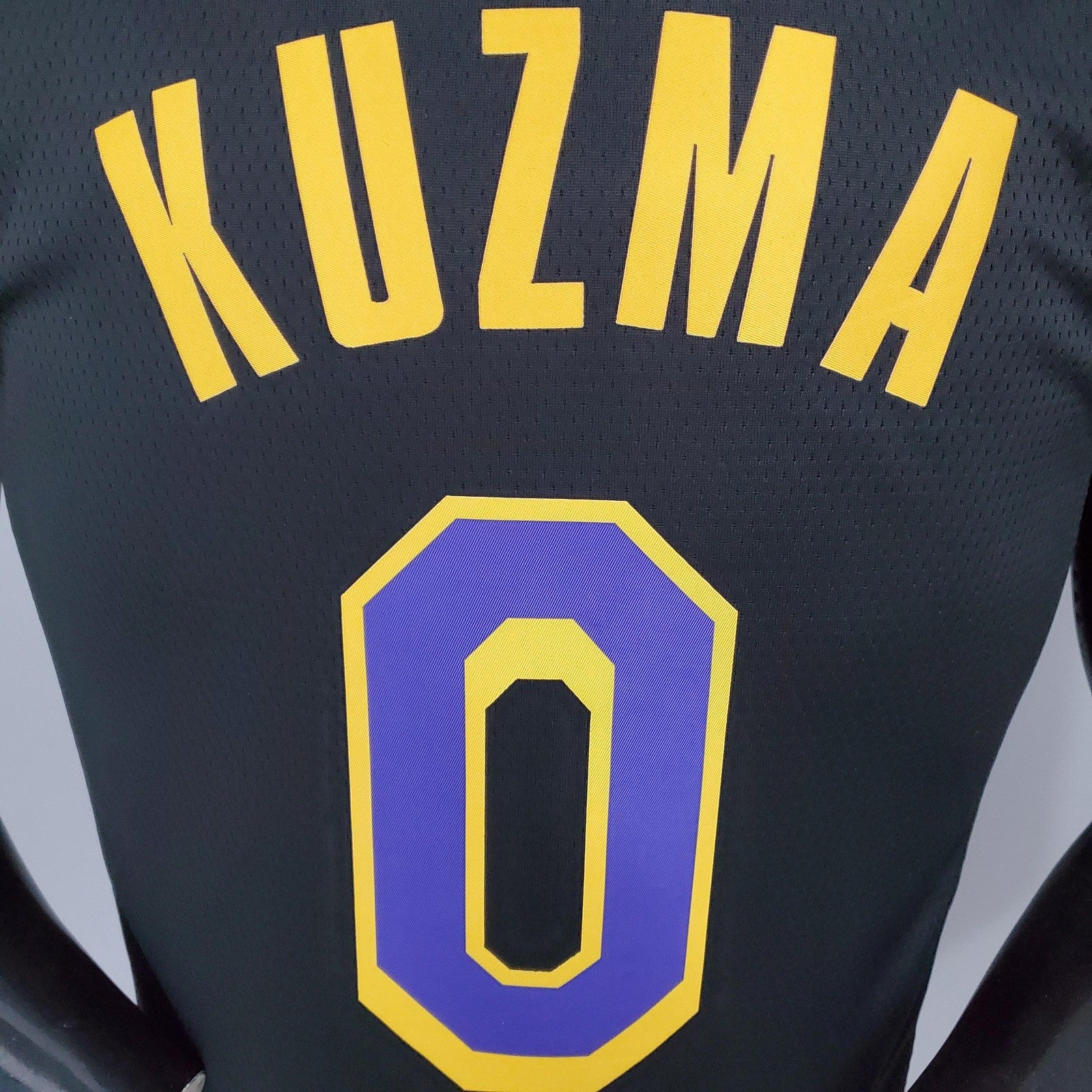 2021 Kuzma#0 Los Angeles Lakers Bonus Edition Black Nba Jersey