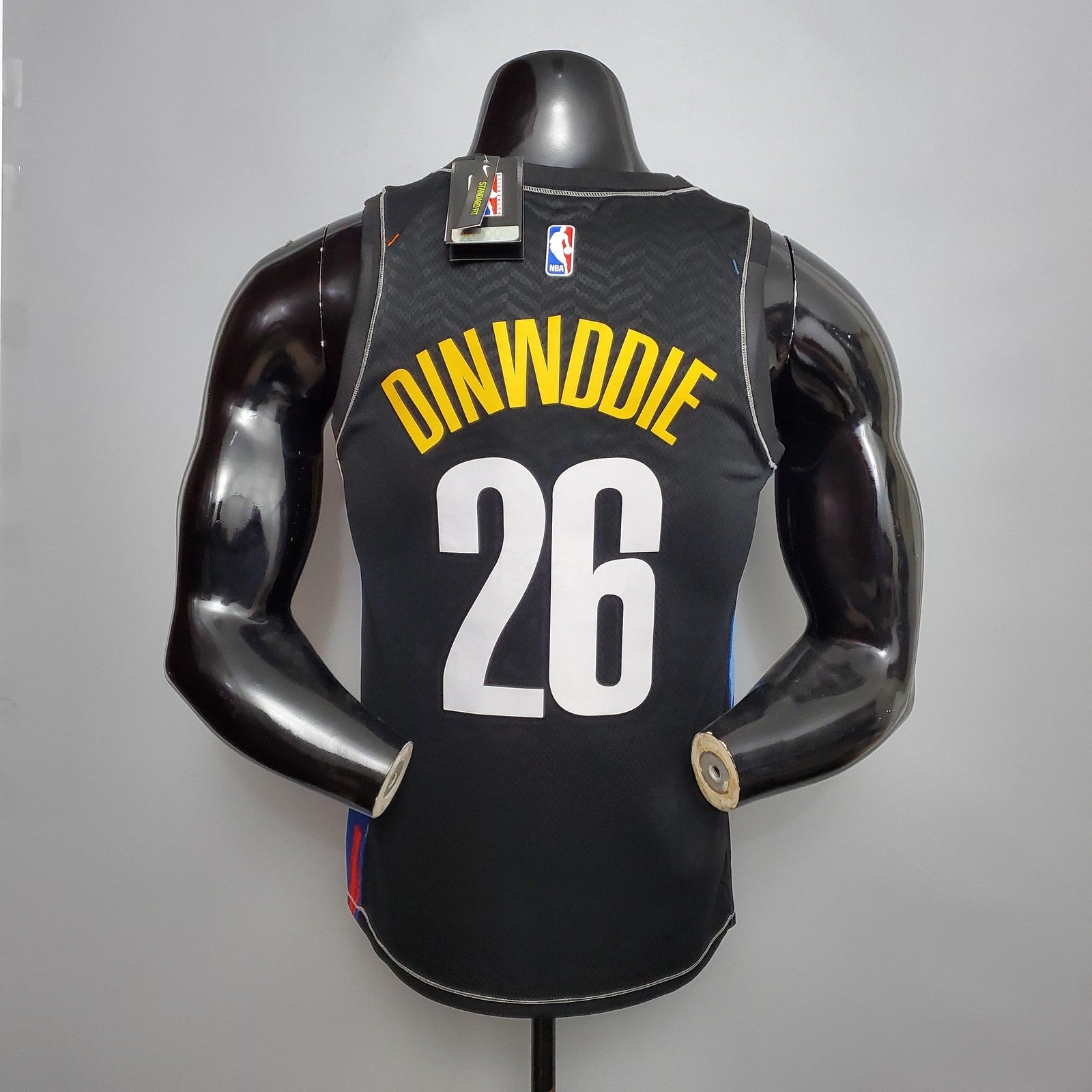 New Brooklyn Nets Dinwddie#26 City Edition Black