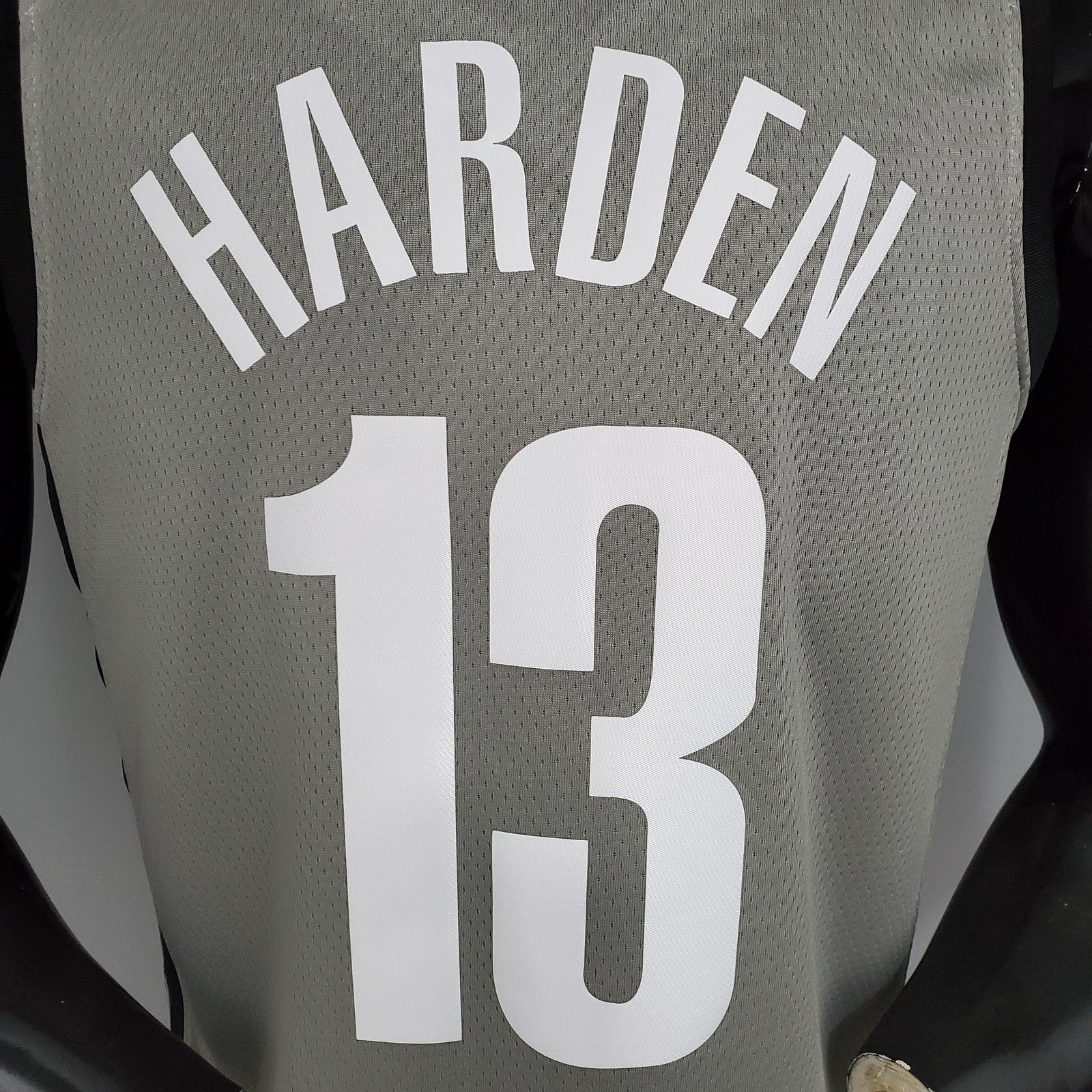 Harden#13 Brooklyn Nets City Edition Gray Nba Jersey