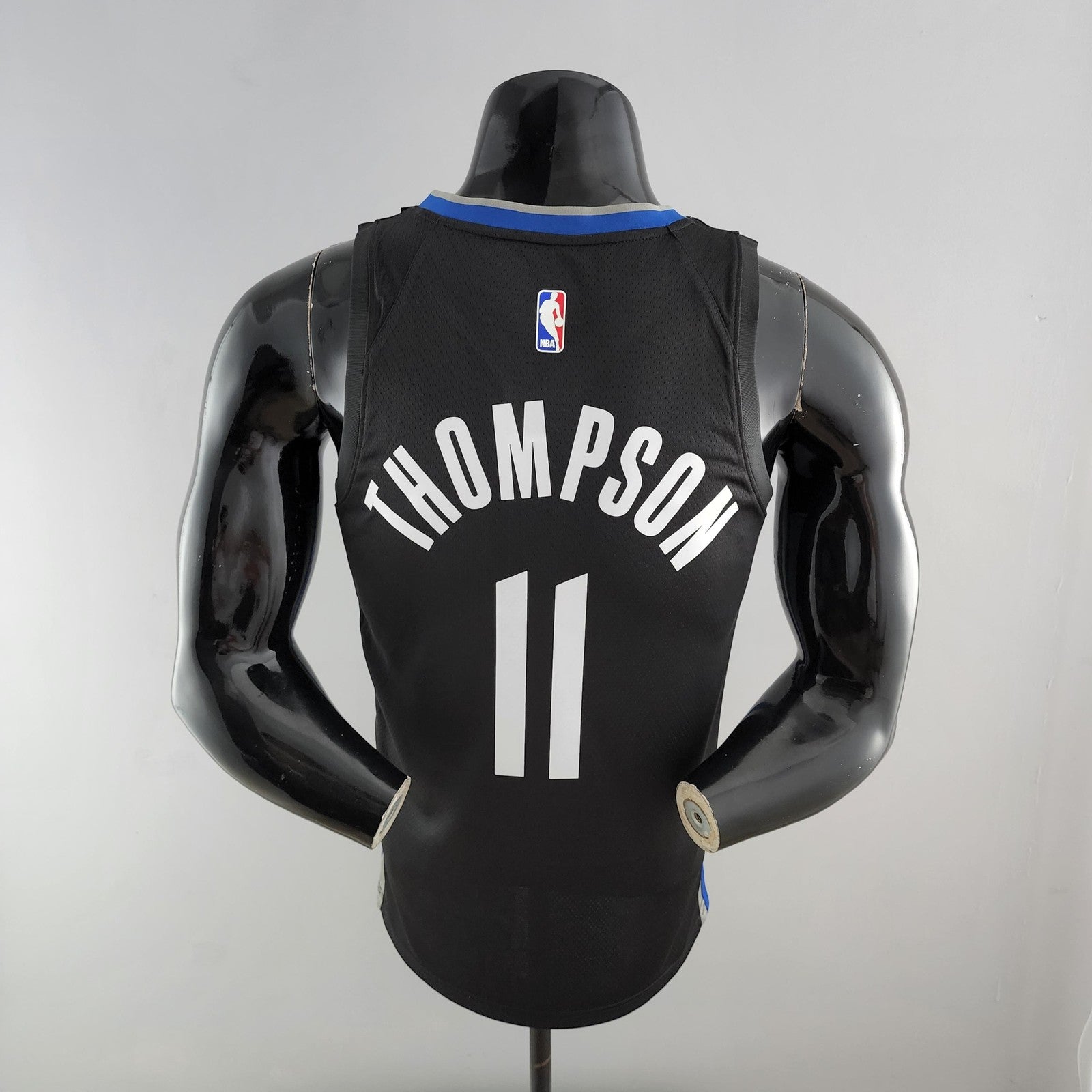 2020 Thompson #11 Warriors City Edition Black &amp; Grey Nba Jersey