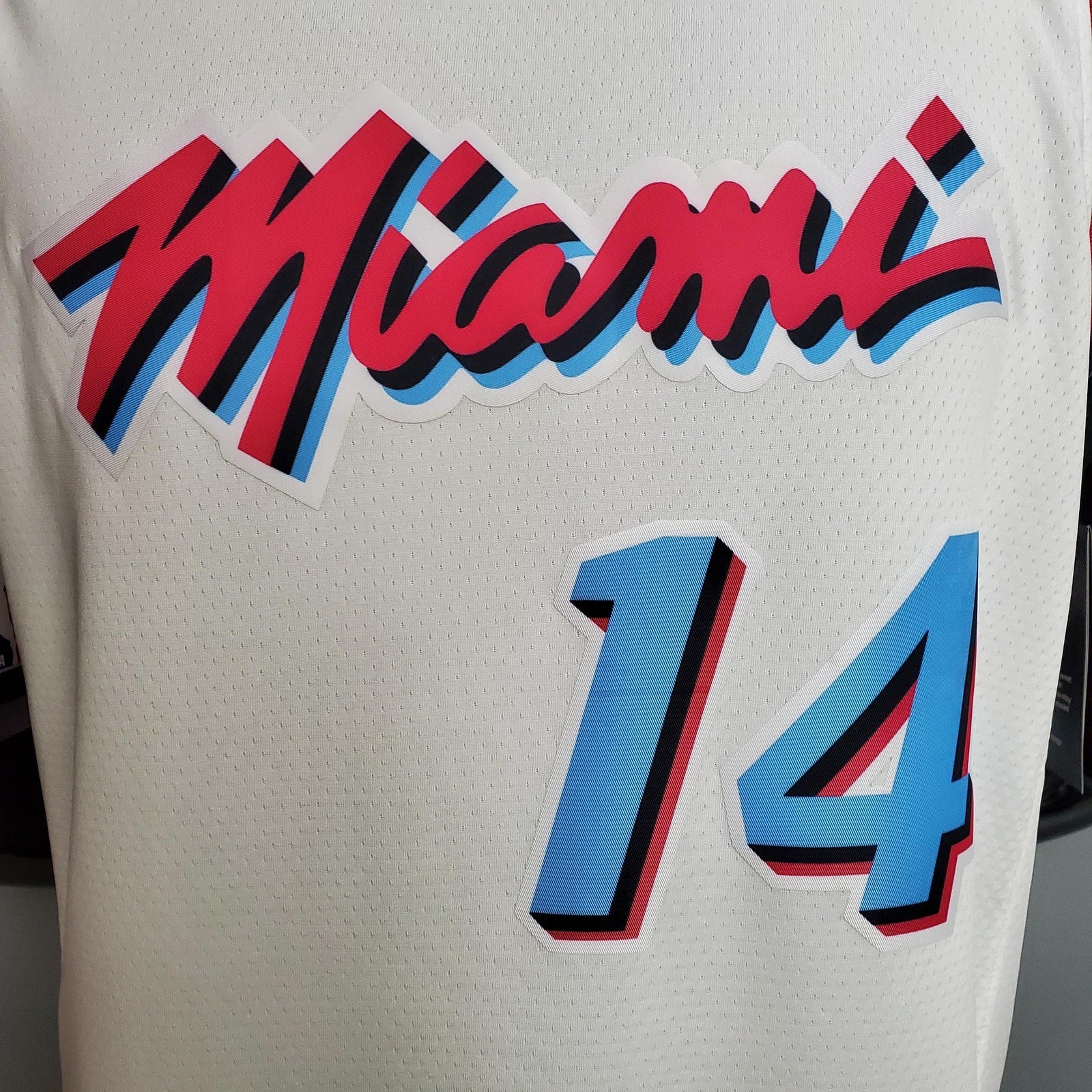 Herro#14 Miami Heat V Neck White Nba Jersey Nike Connect Recognition