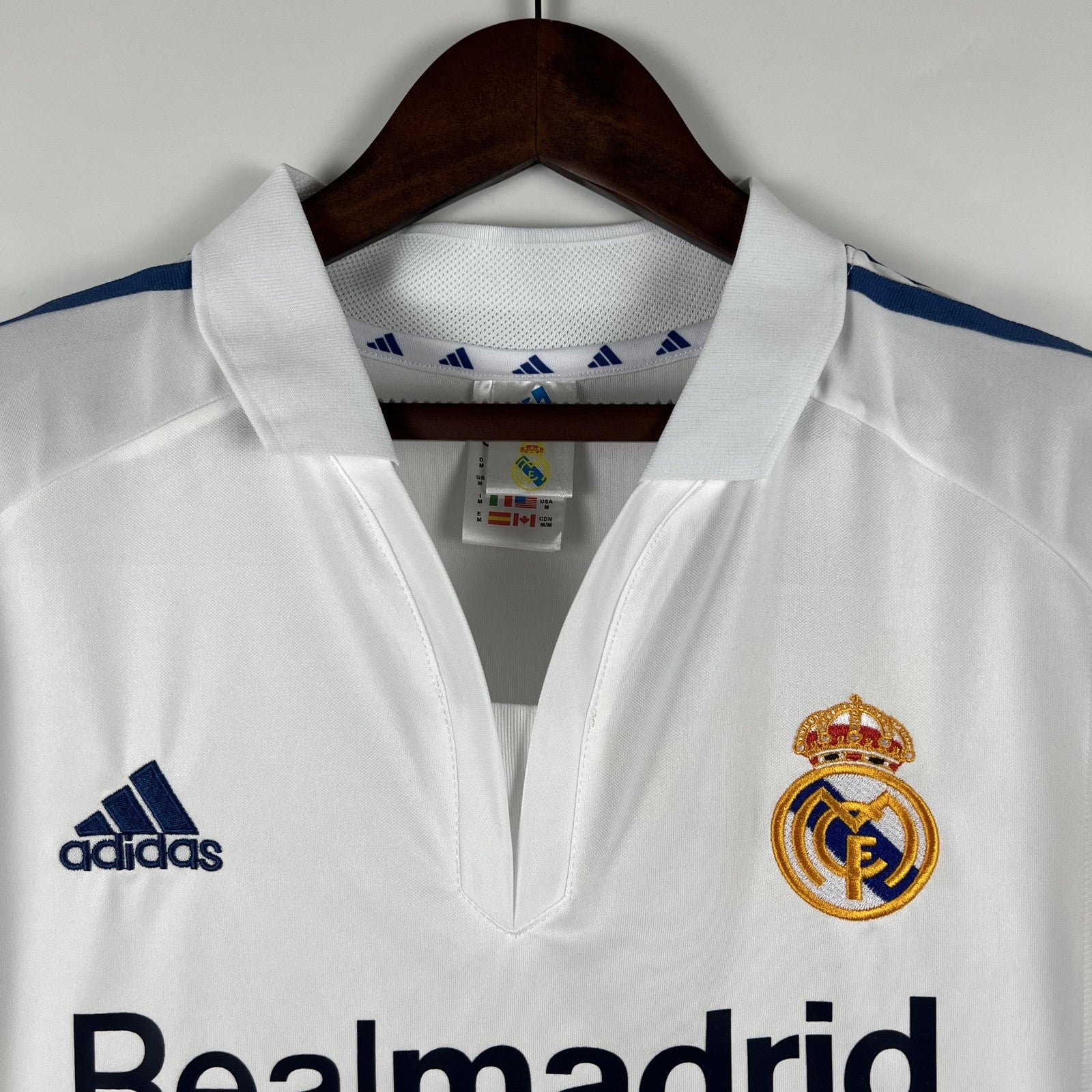 Retro Real Madrid 01 02 Home