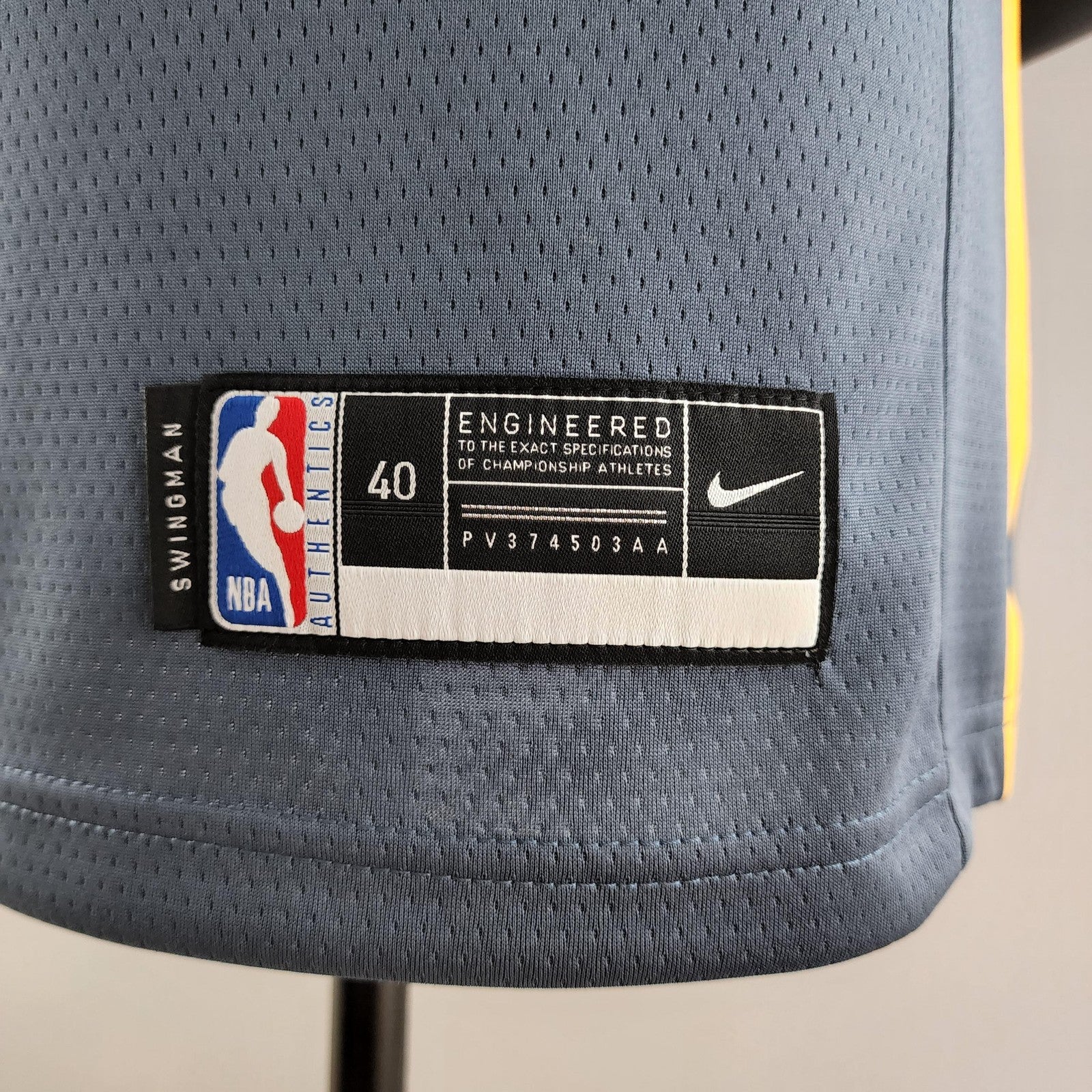 2018 Wiggins #22 Golden State Warriors Grey Nba Jersey