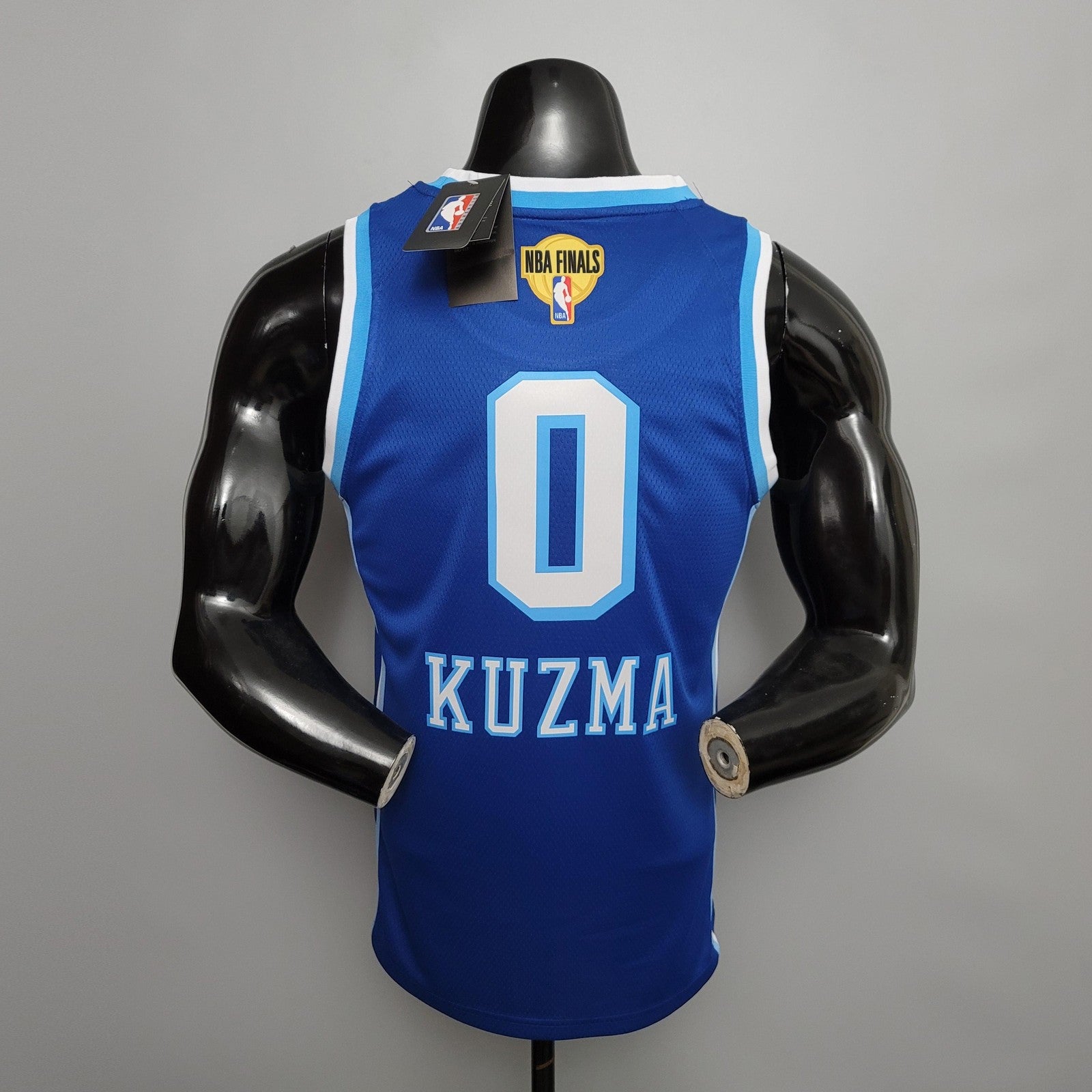 Retro Night Kuzma #0 Los Angeles Lakers Blue Nba Jersey Nike Connect Recognition 2
