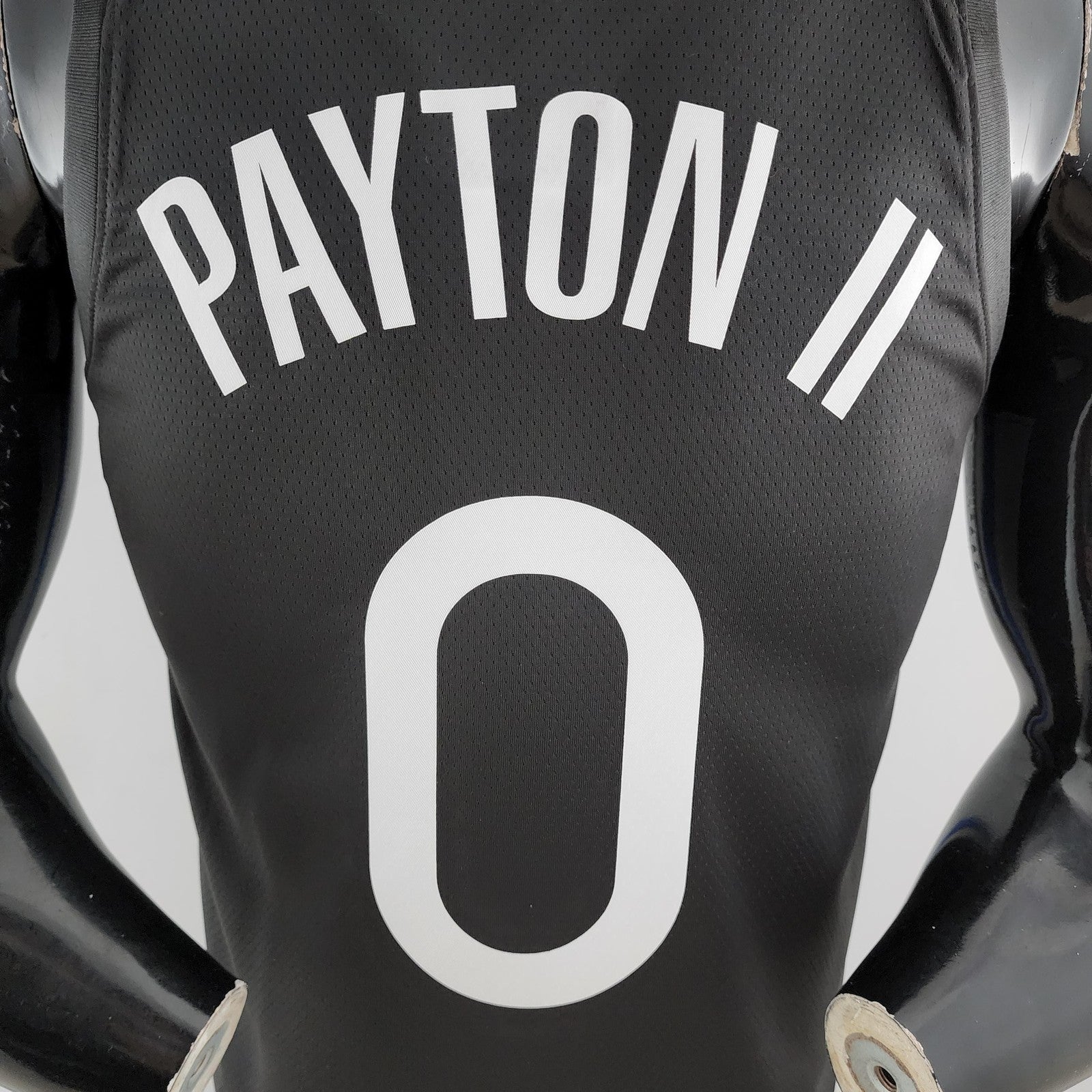 2020 Payton Ii#0 Warriors City Edition Black and Grey Nba Jersey