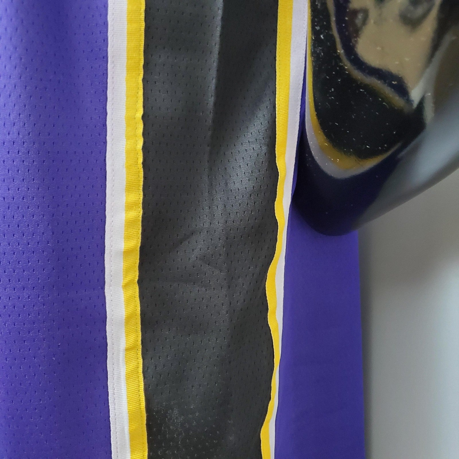 James #23 Lakers Purple Nba Jersey Nike Connect Recognition