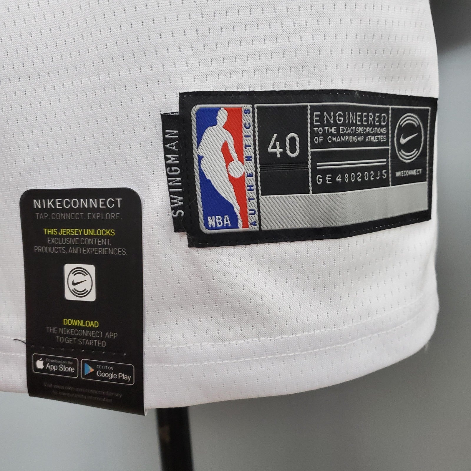 New Bryant #24 Los Angeles Lakers White Nba Jersey Nike Connect Recognition