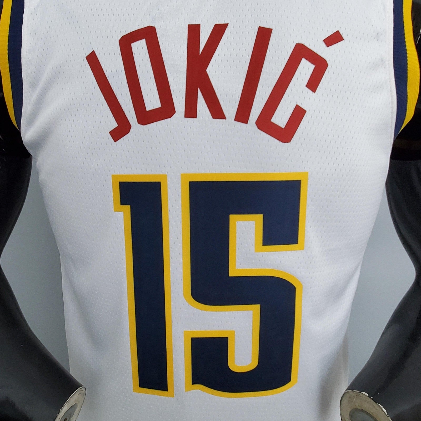 Nuggets Jokic #15 Limited White Nba Jersey