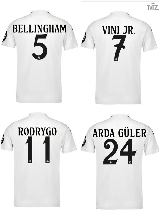 24 25 Player Real Madrid Home