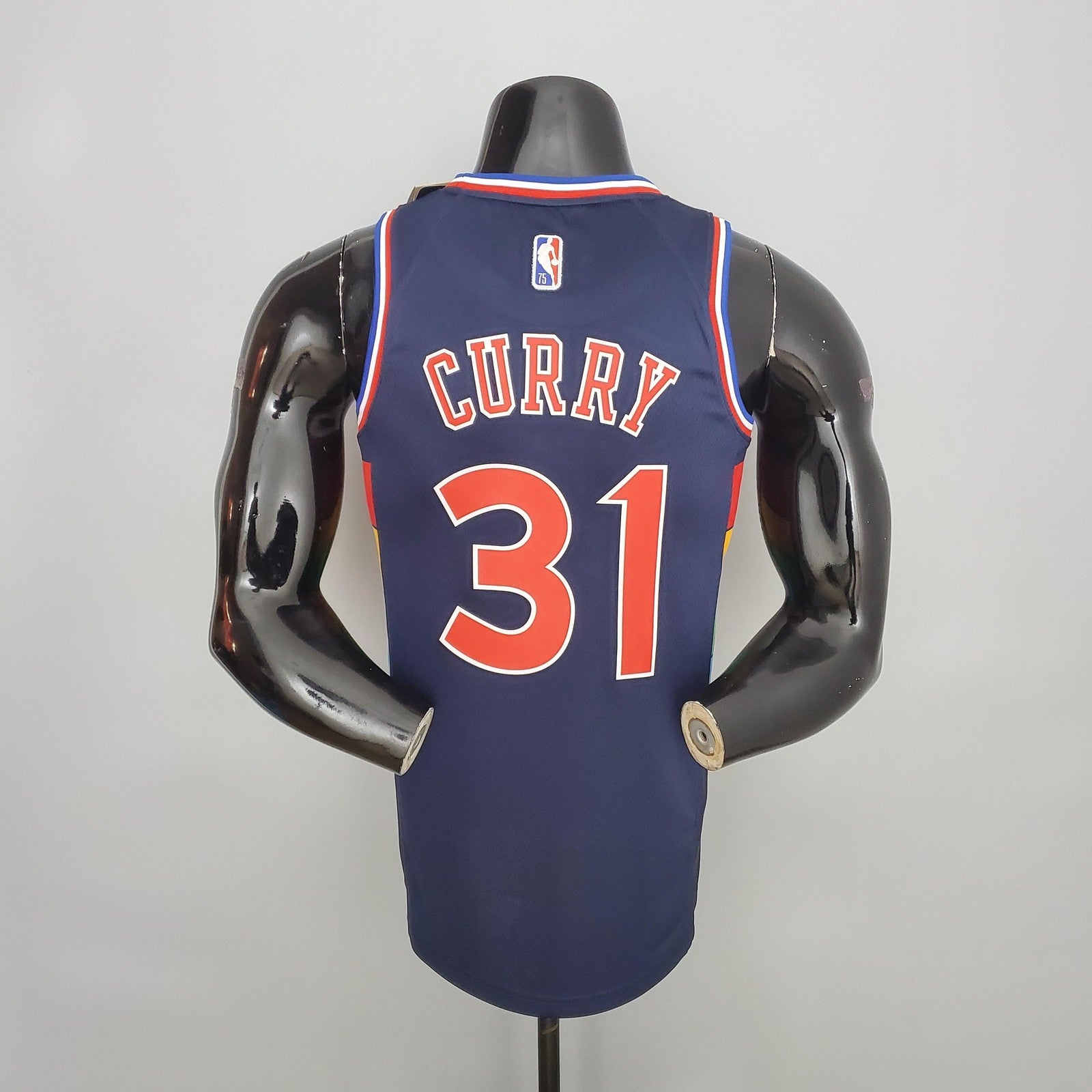 2022 Curry#31 76ers Royal Blue Nba Jersey