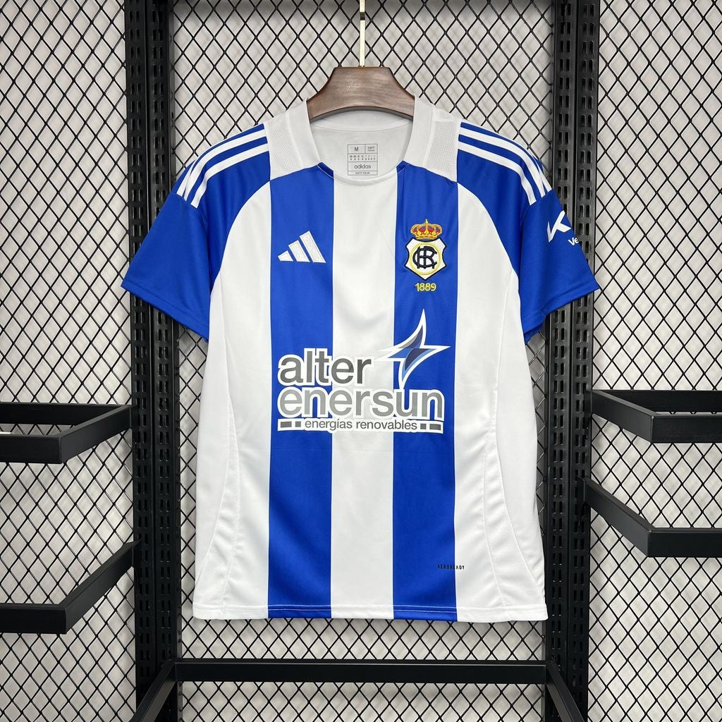 Real Club Recreativo De Huelva Home Jersey