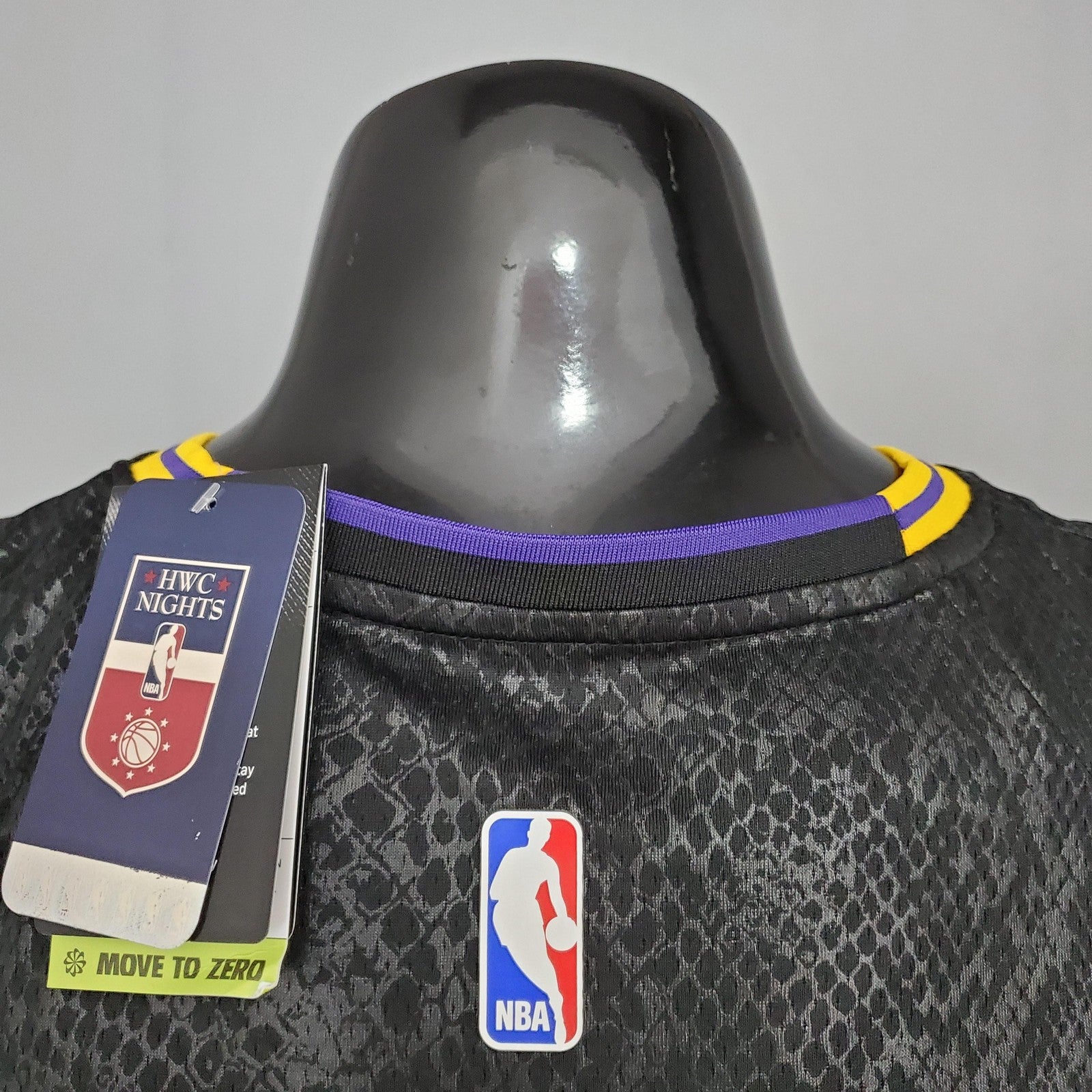 Anthony#7 Los Angeles Lakers Black Nba Jersey