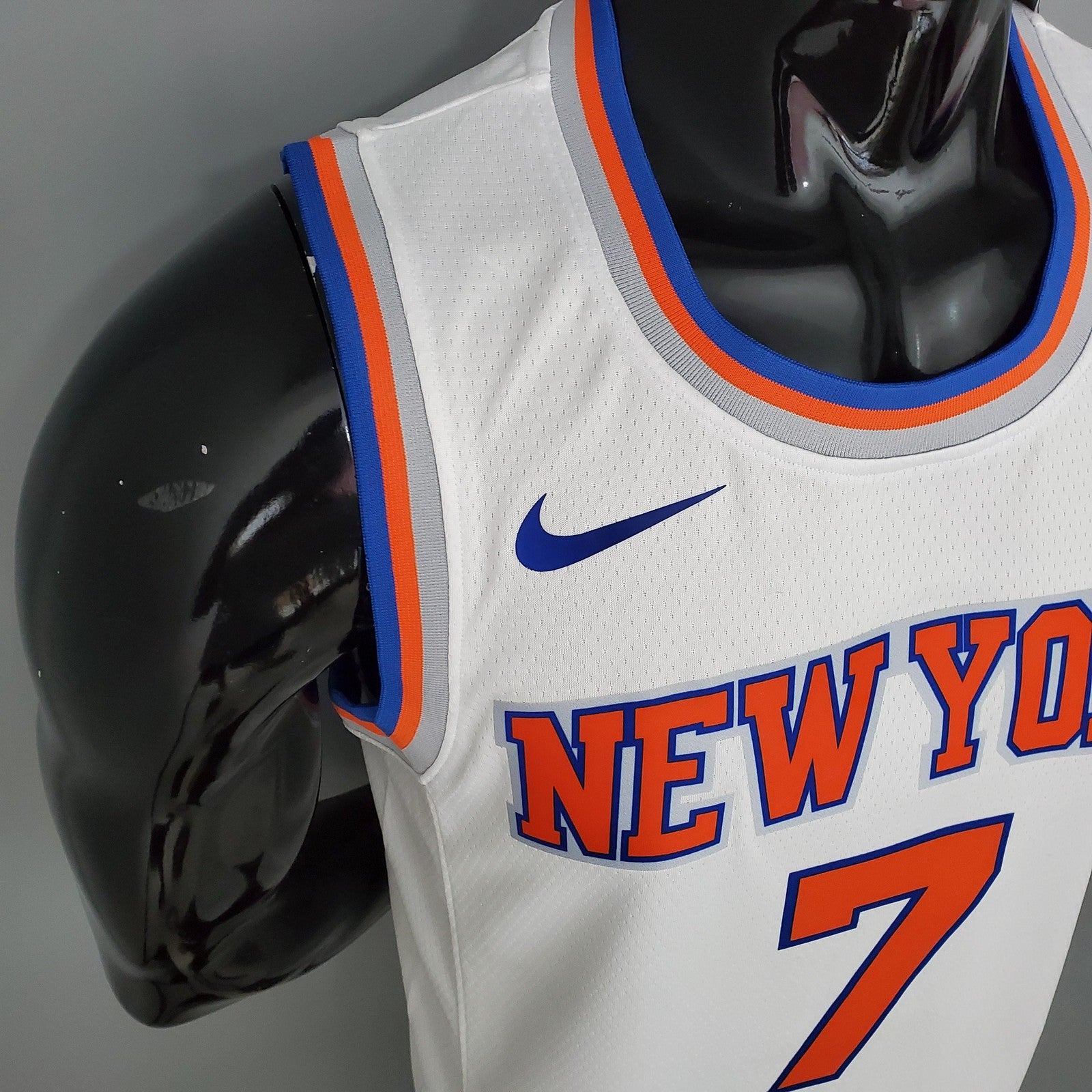 2021 Anthony#7 Knicks White Nba Jersey