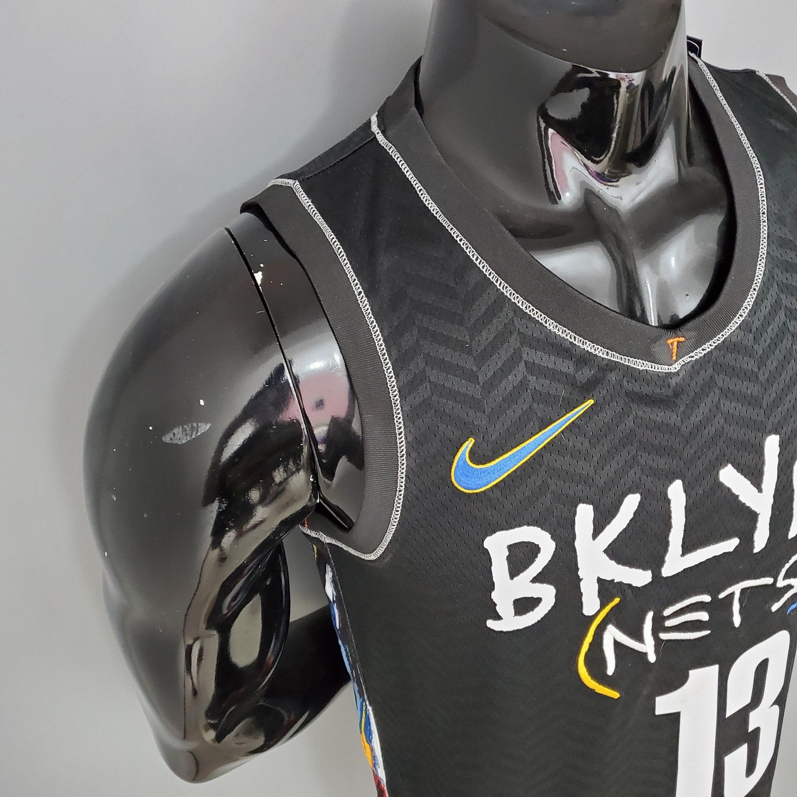 New Brooklyn Nets Harden #13 City Edition Black