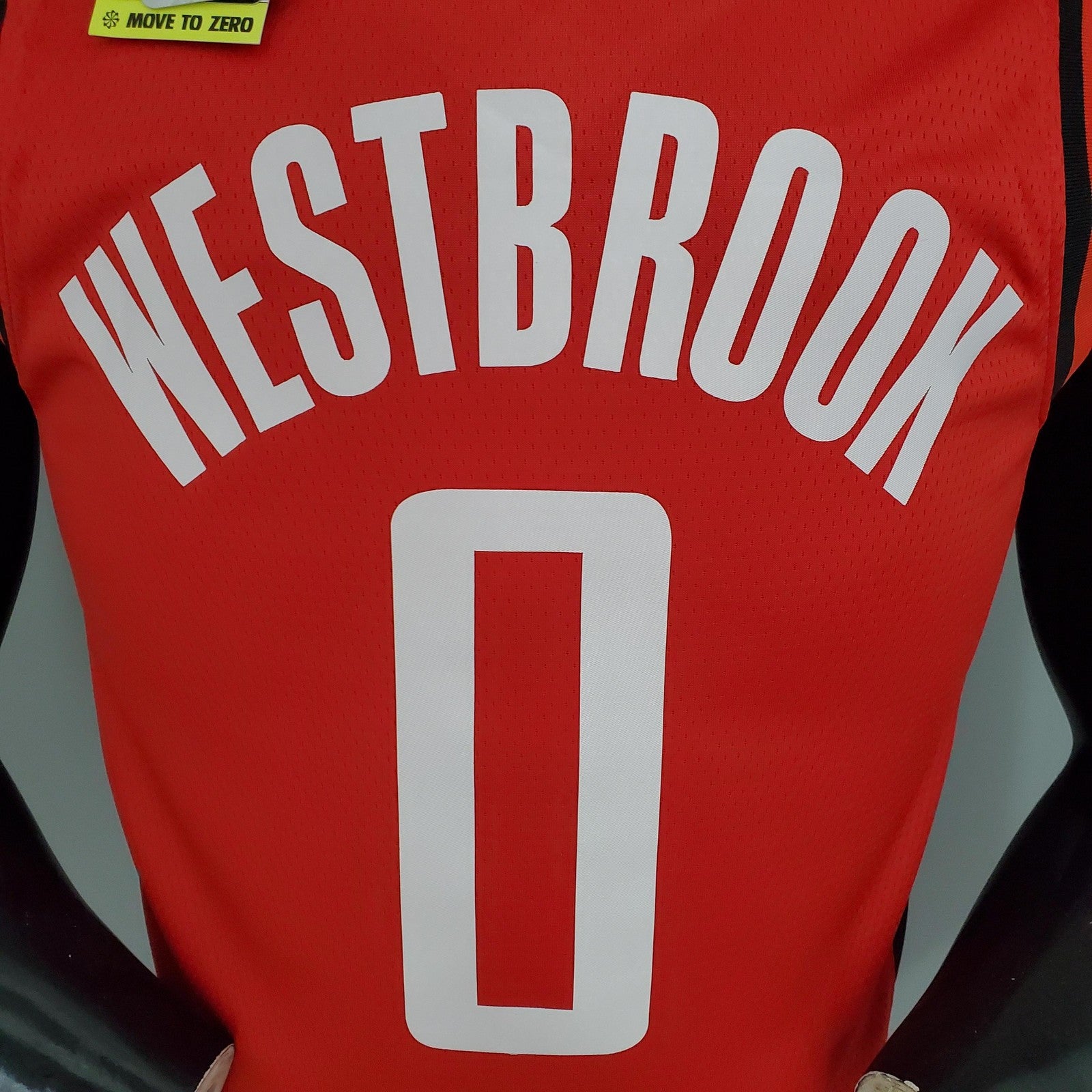 2021 Westbrook#0 Rockets Red Nba Jersey