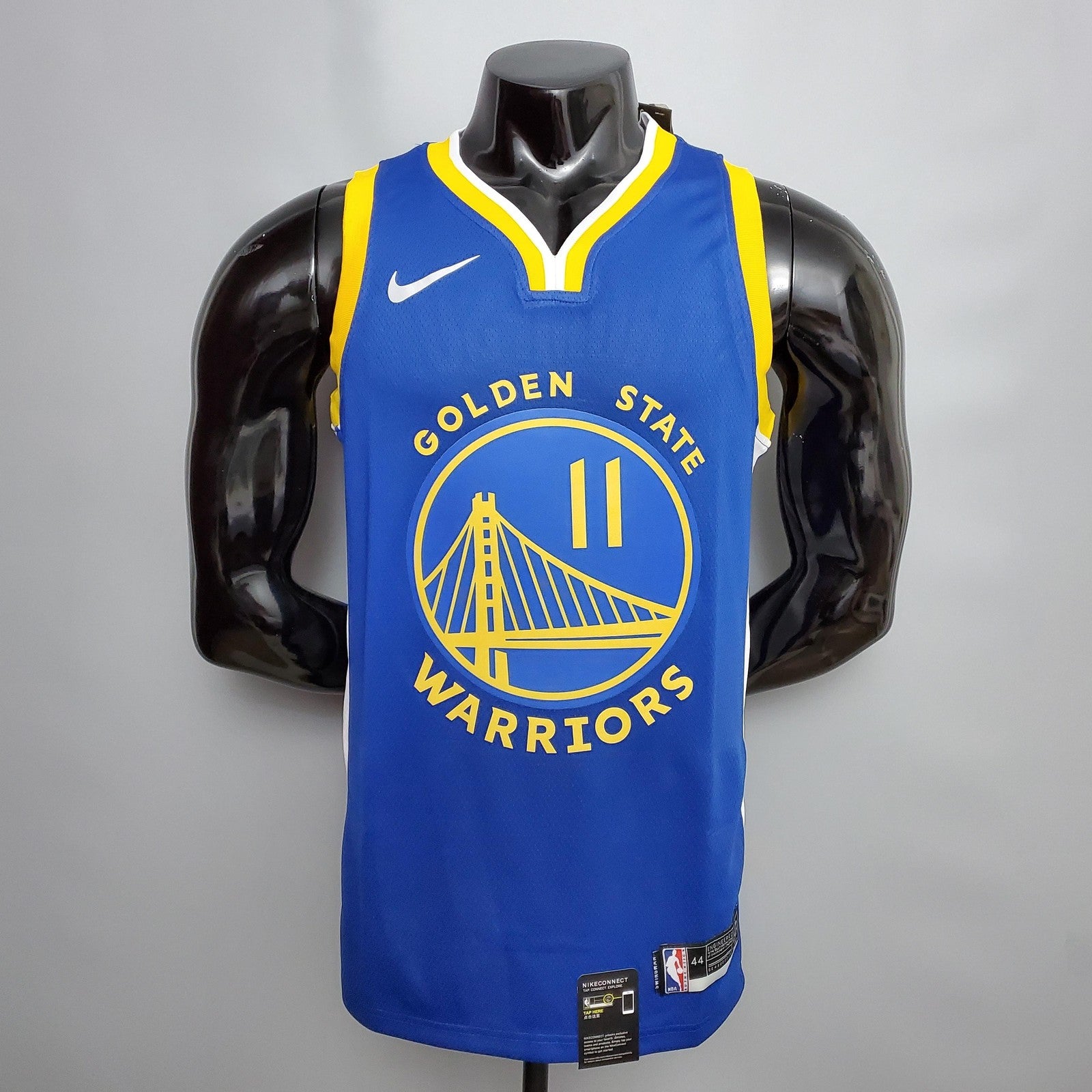 Thompson #11 Golden State Warriors Blue Nba Jersey Nike Connect Recognition