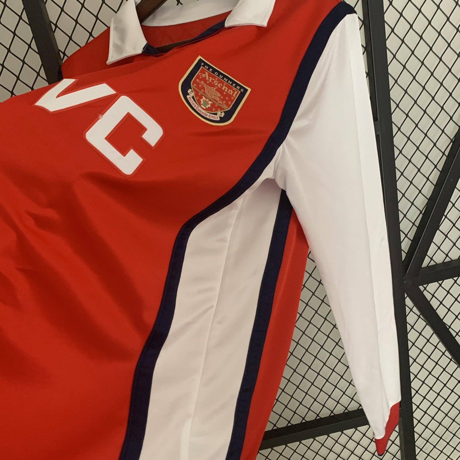 Retro Long Sleeve Arsenal 98 99 Home