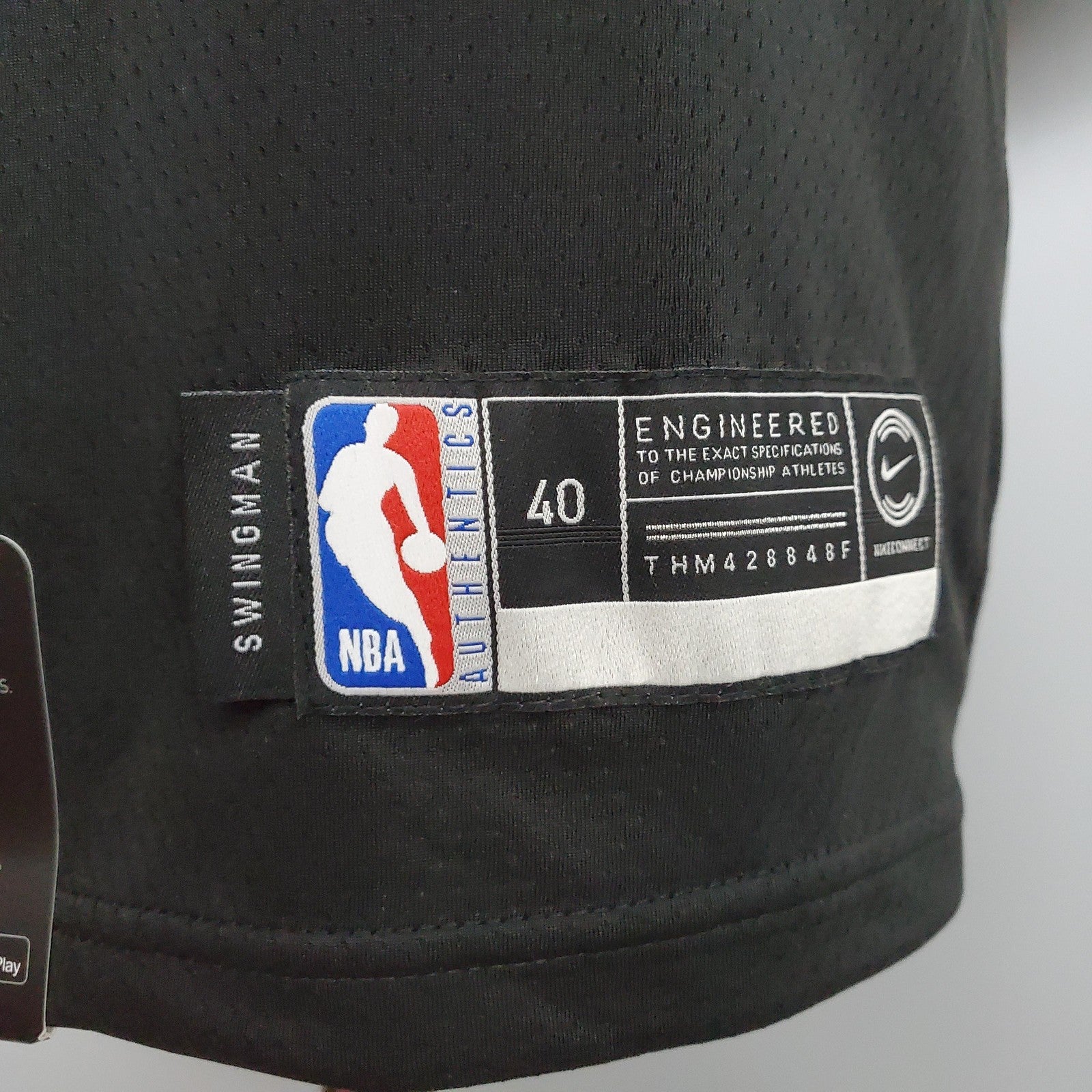 Adebayo#13 Miami Heat V Neck Black Nba Jersey Nike Connect Recognition