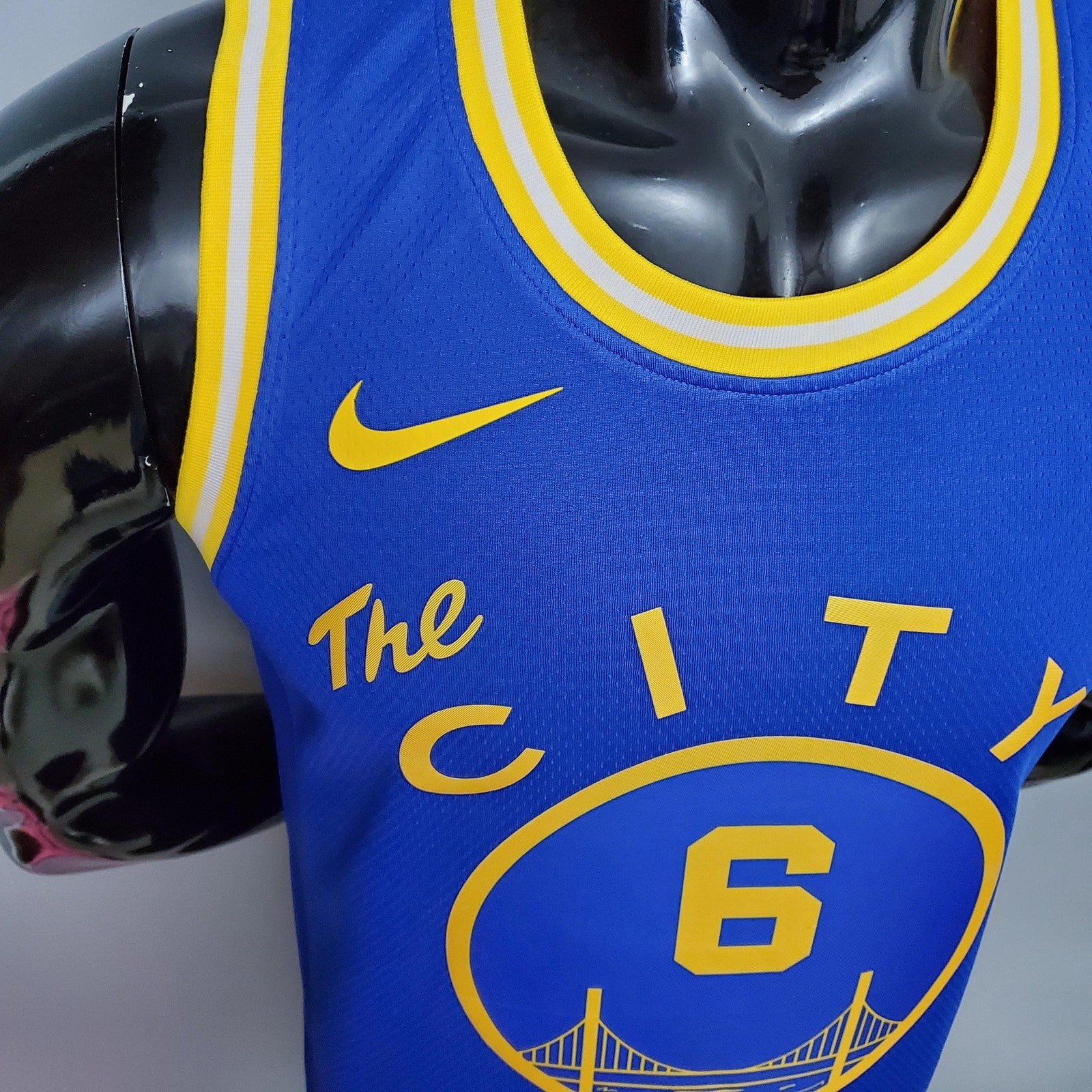 Tram Version Young#6 Golden State Warriors Blue Nba Jersey