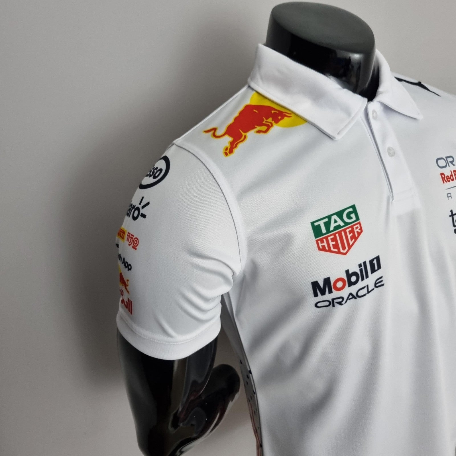 2022 F1 Formula One Red Bull Polo White