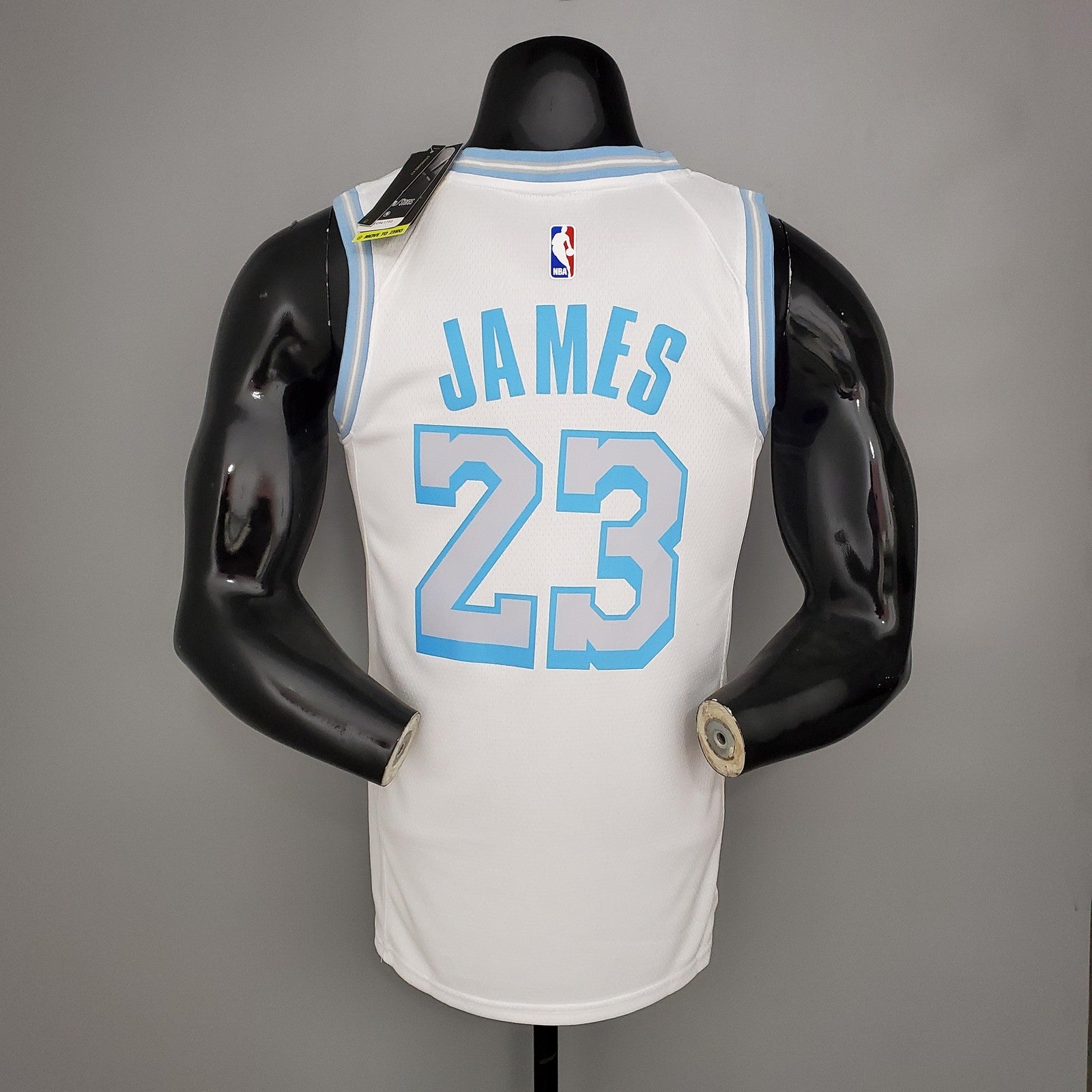 New Lakers James #23 Crew Neck Retro Limited Edition White