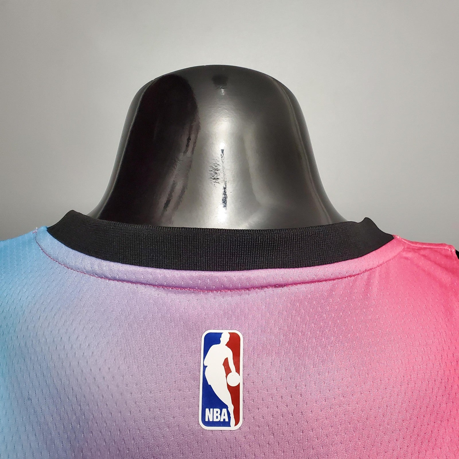 New Miami Heat Robinson #55 City Edition Pink Blue Gradient Color (support Customization)