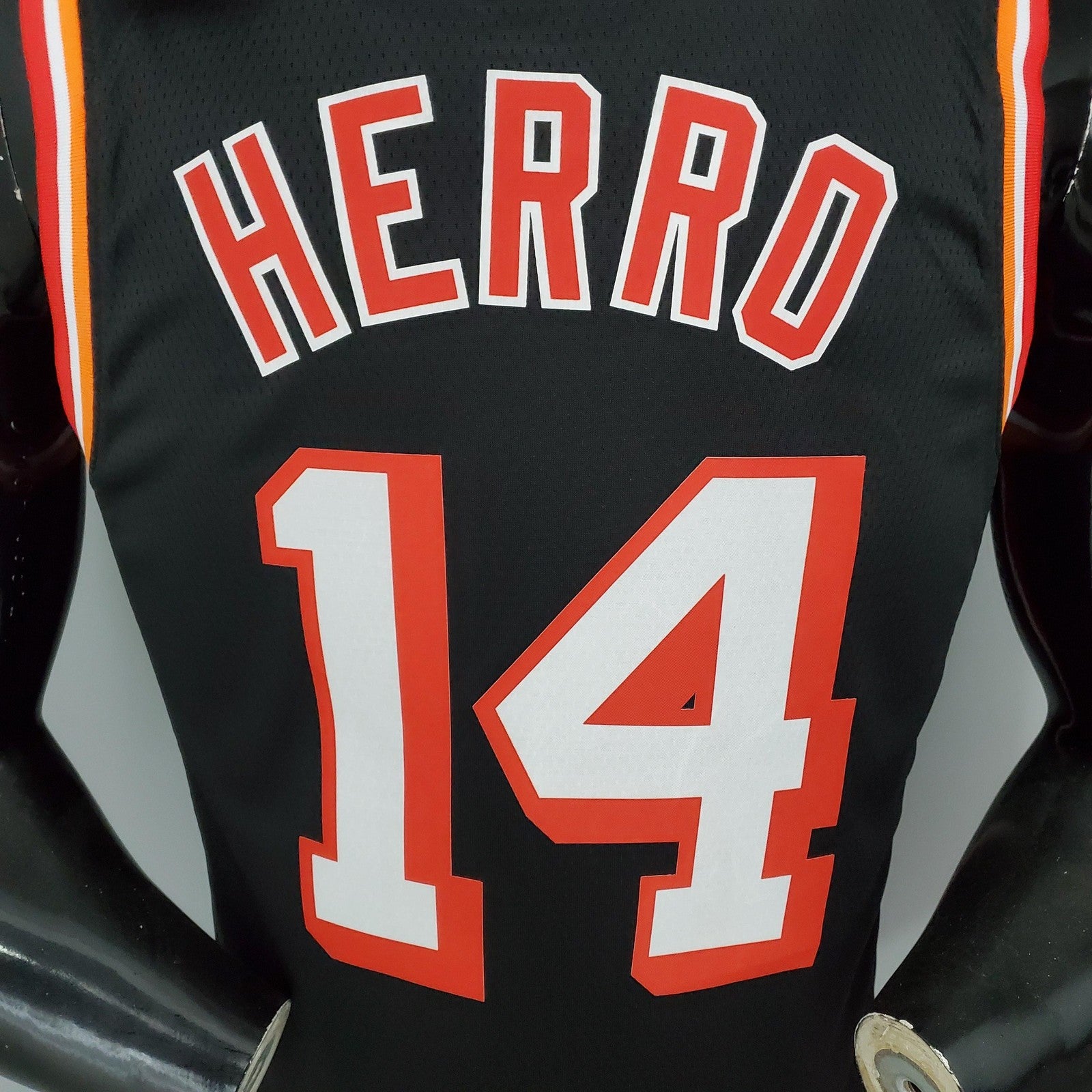 2018 Herro#14 Heat Retro Night Black Nba Jersey