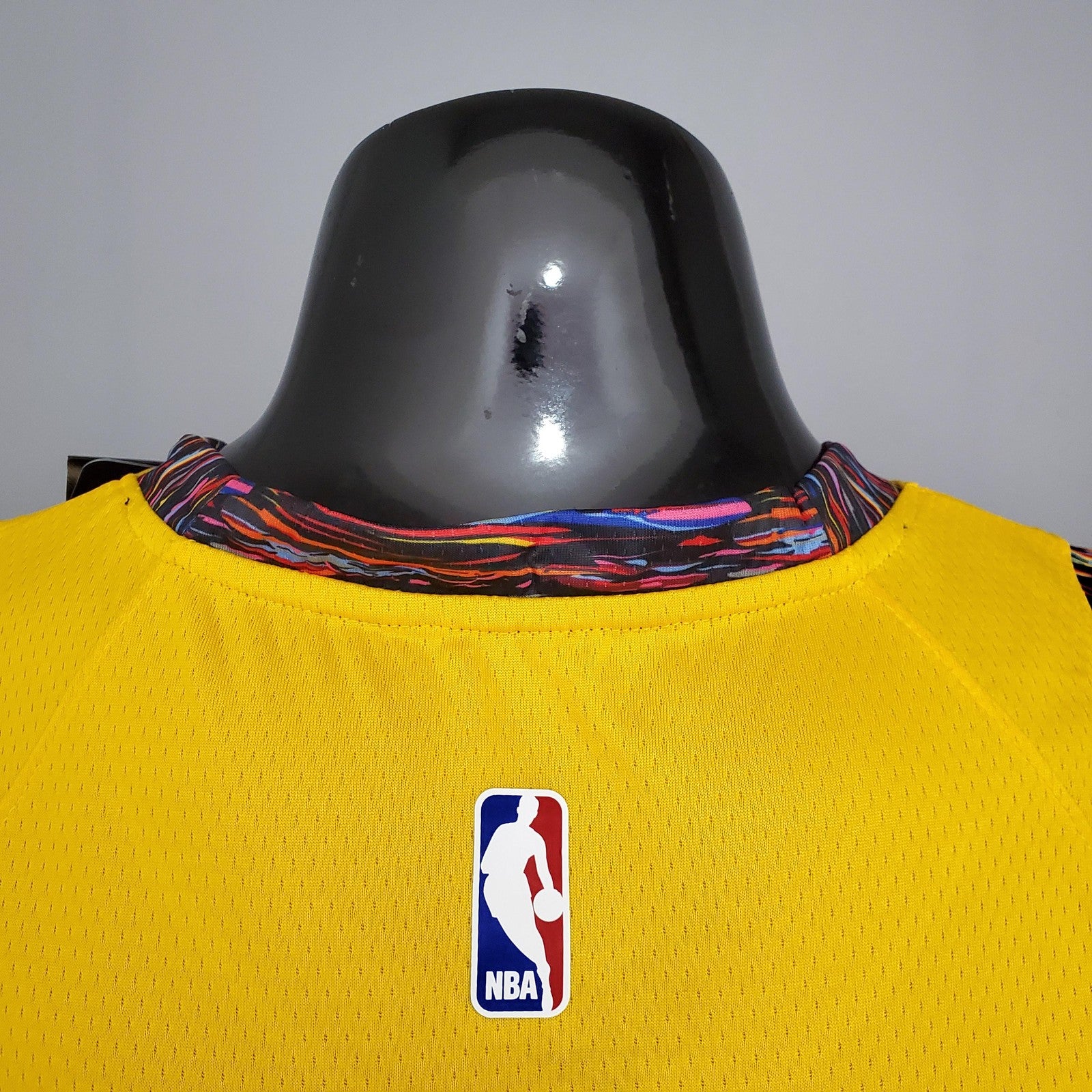 Biggie#72 Brooklyn Nets Commemorative Edition Yellow Nba Jersey