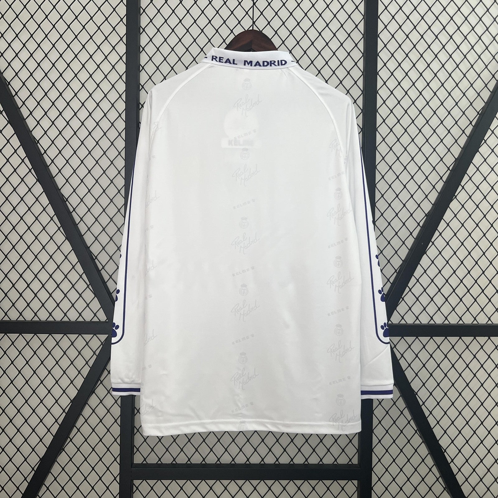 Retro Long Sleeve Real Madrid 94 96 Home